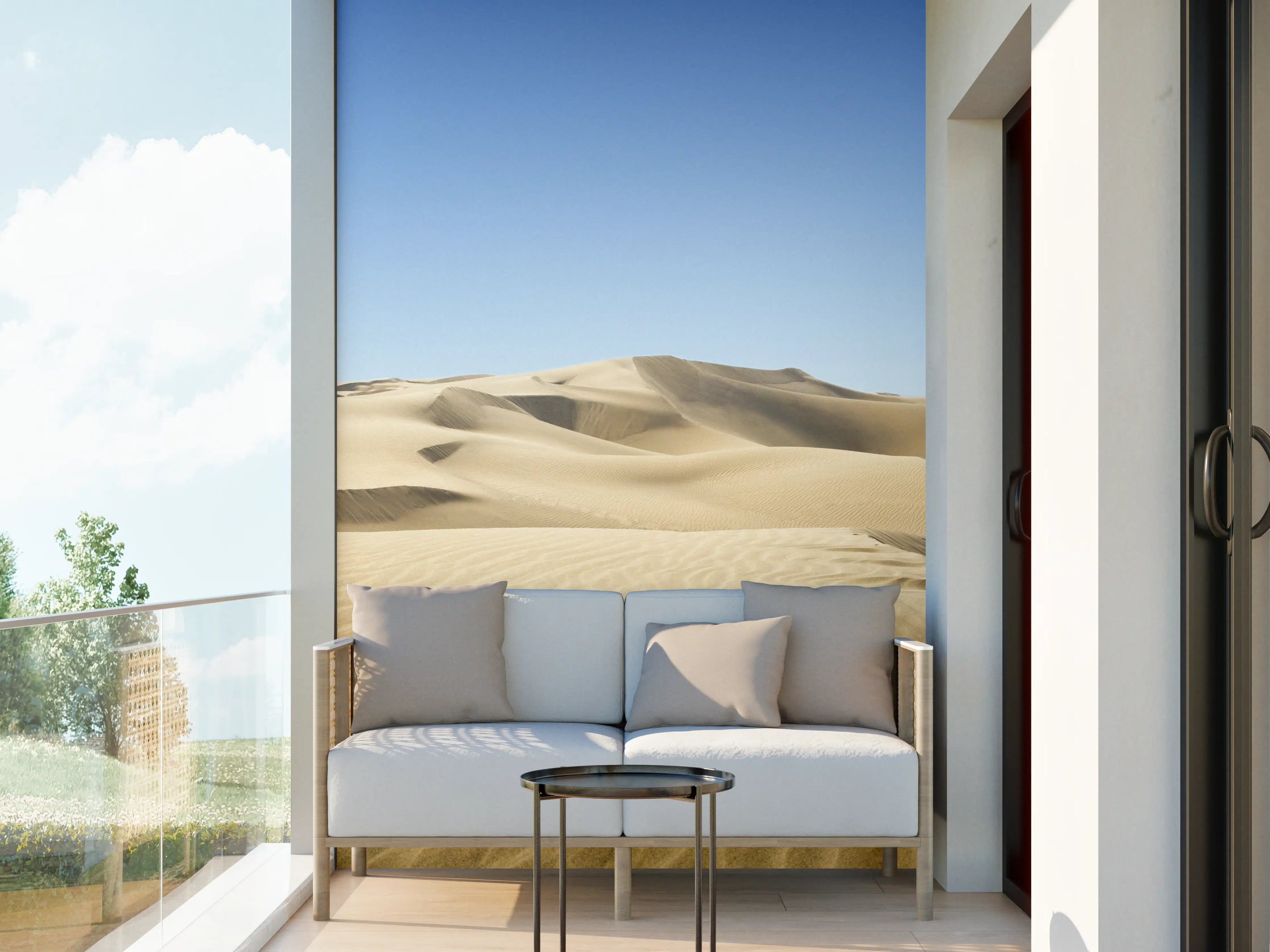 Wandverkleidung außen - Gold desert