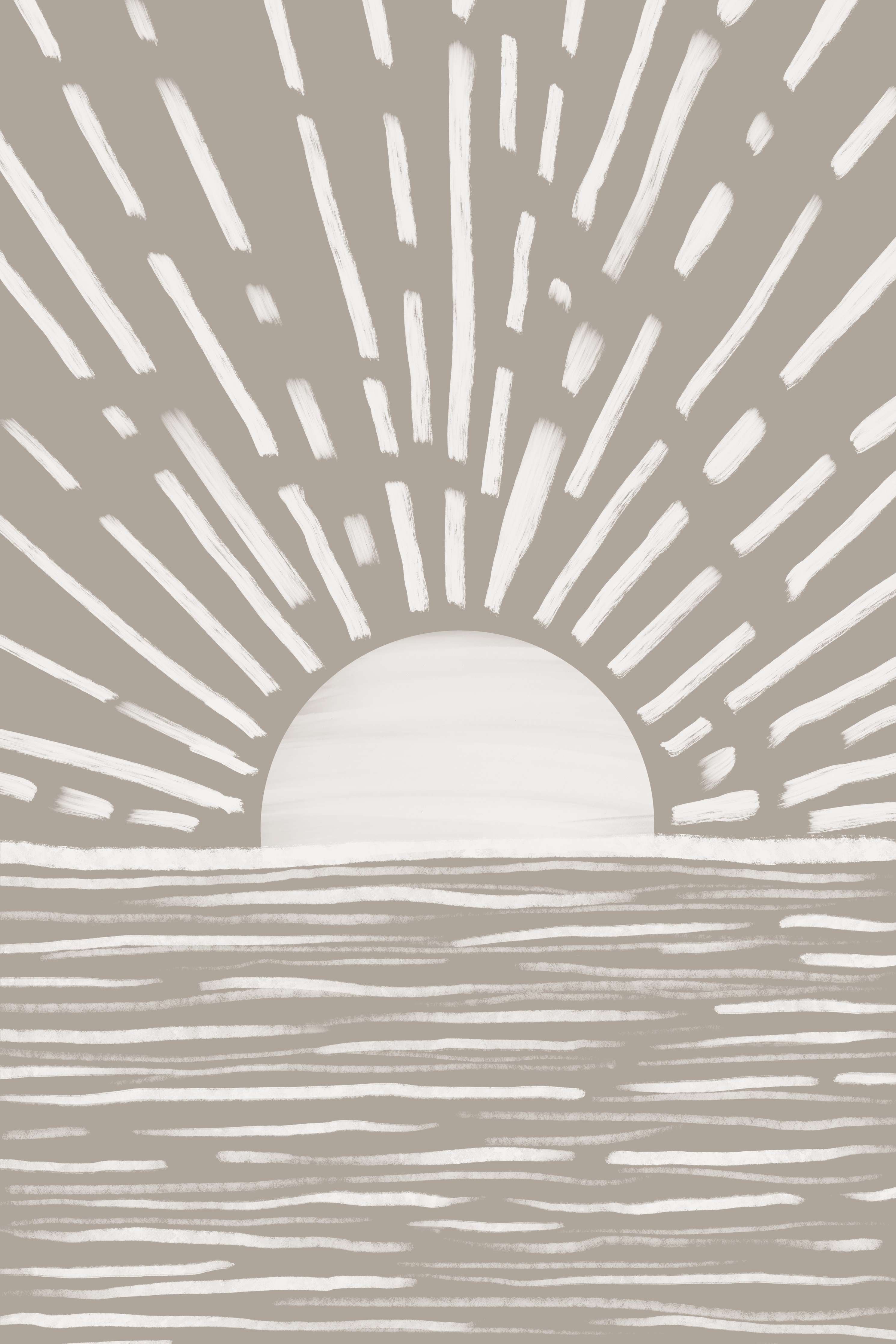 Wandverkleidung außen-Gräuliches Design - Landschaft