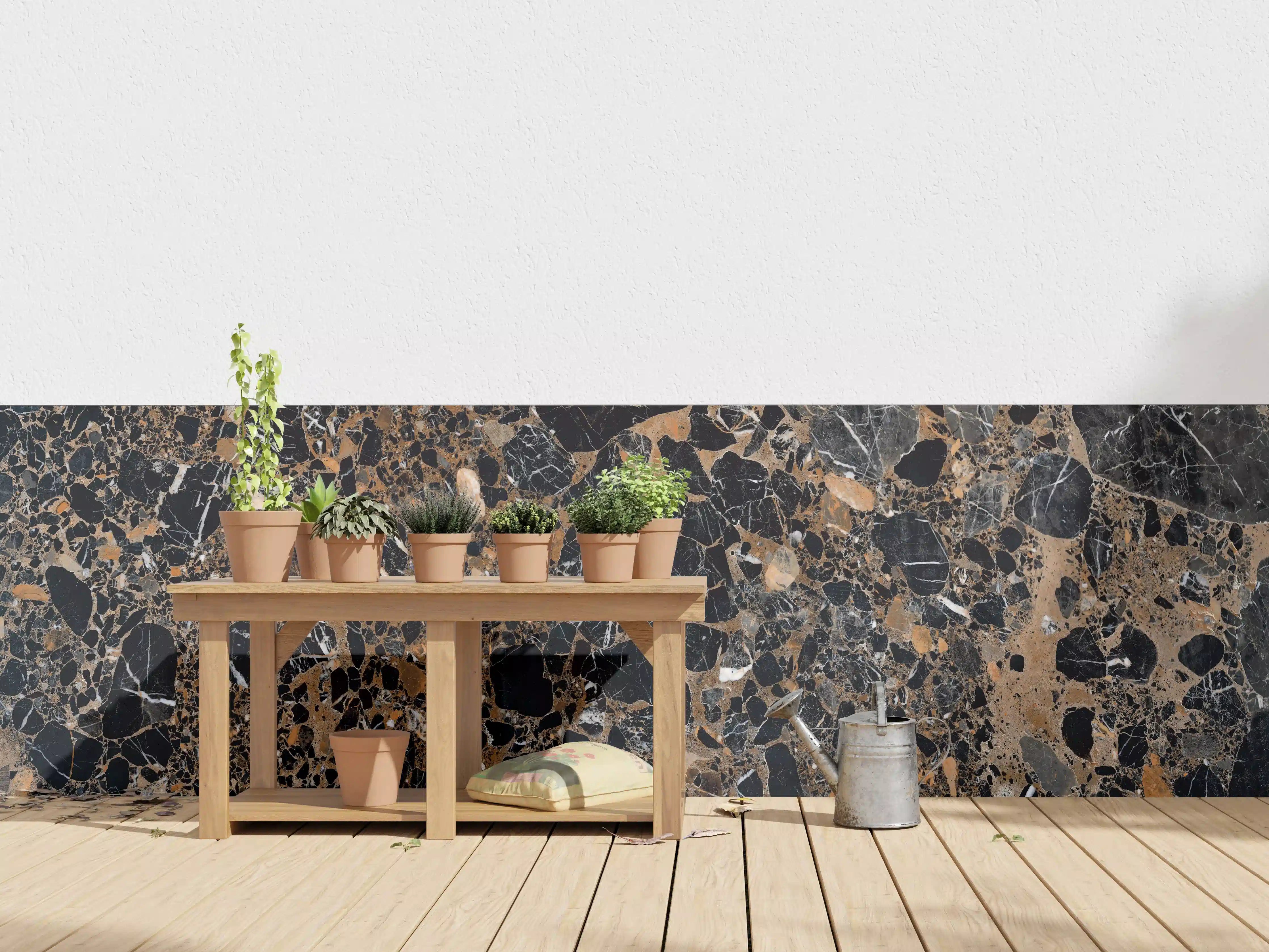 Wandverkleidung außen - Granit luxus Textur