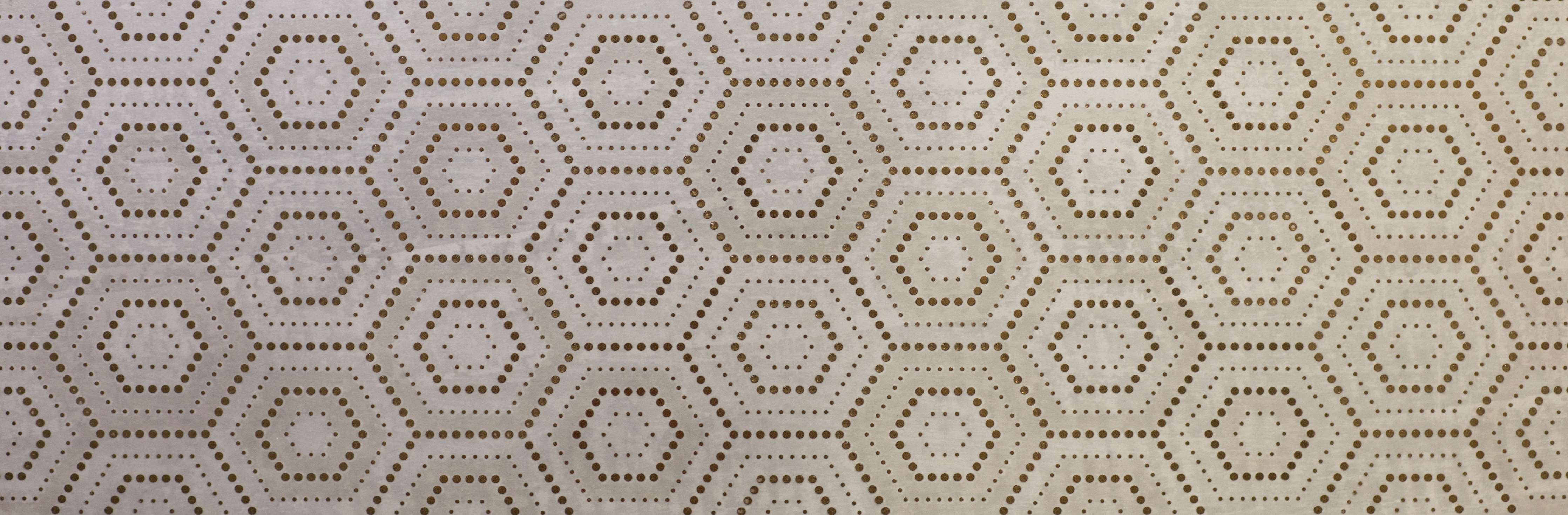 Wandverkleidung außen-Graue Geometrie an Weißwänden