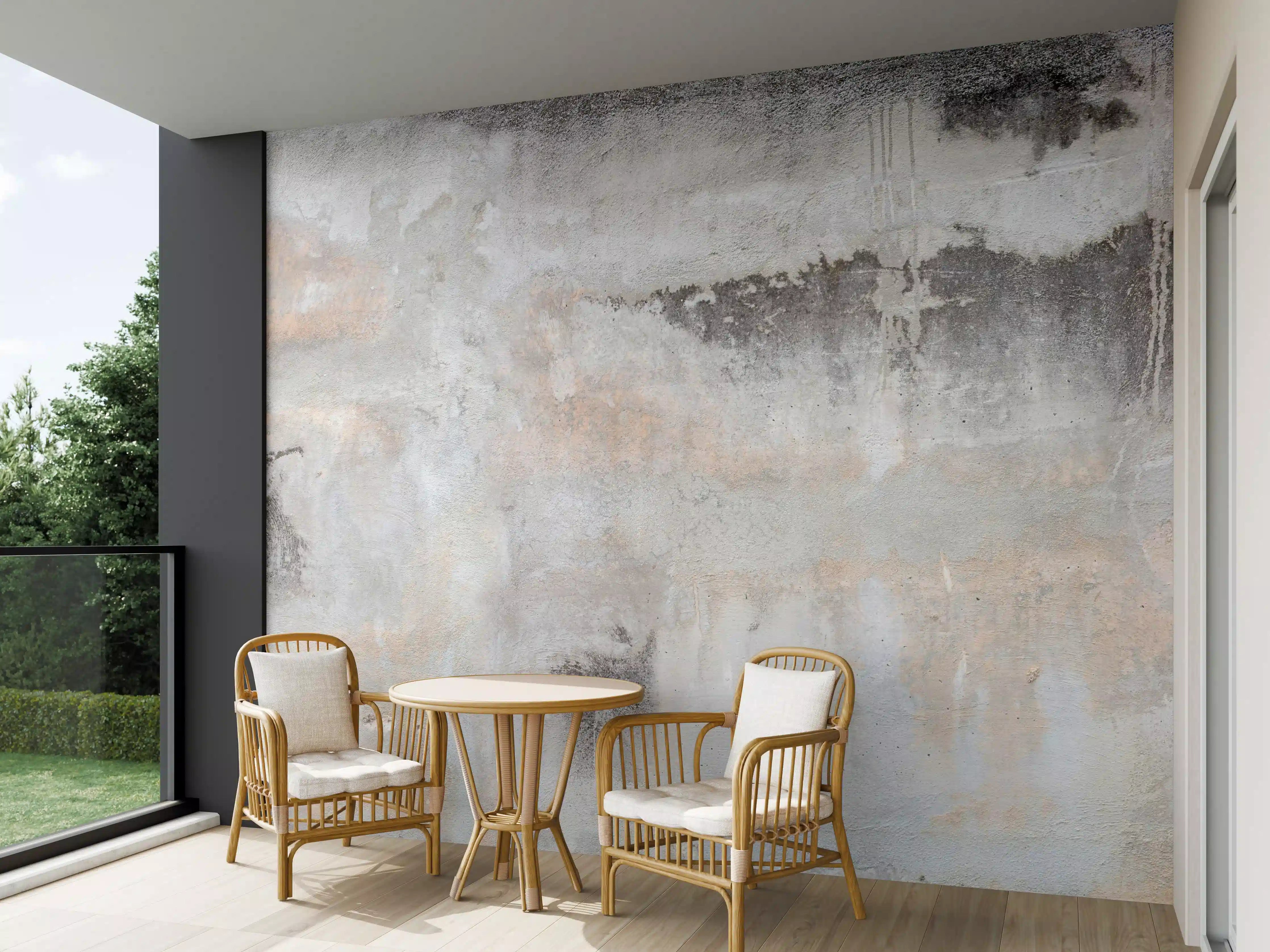 Wandverkleidung außen - Grunge Betonwand