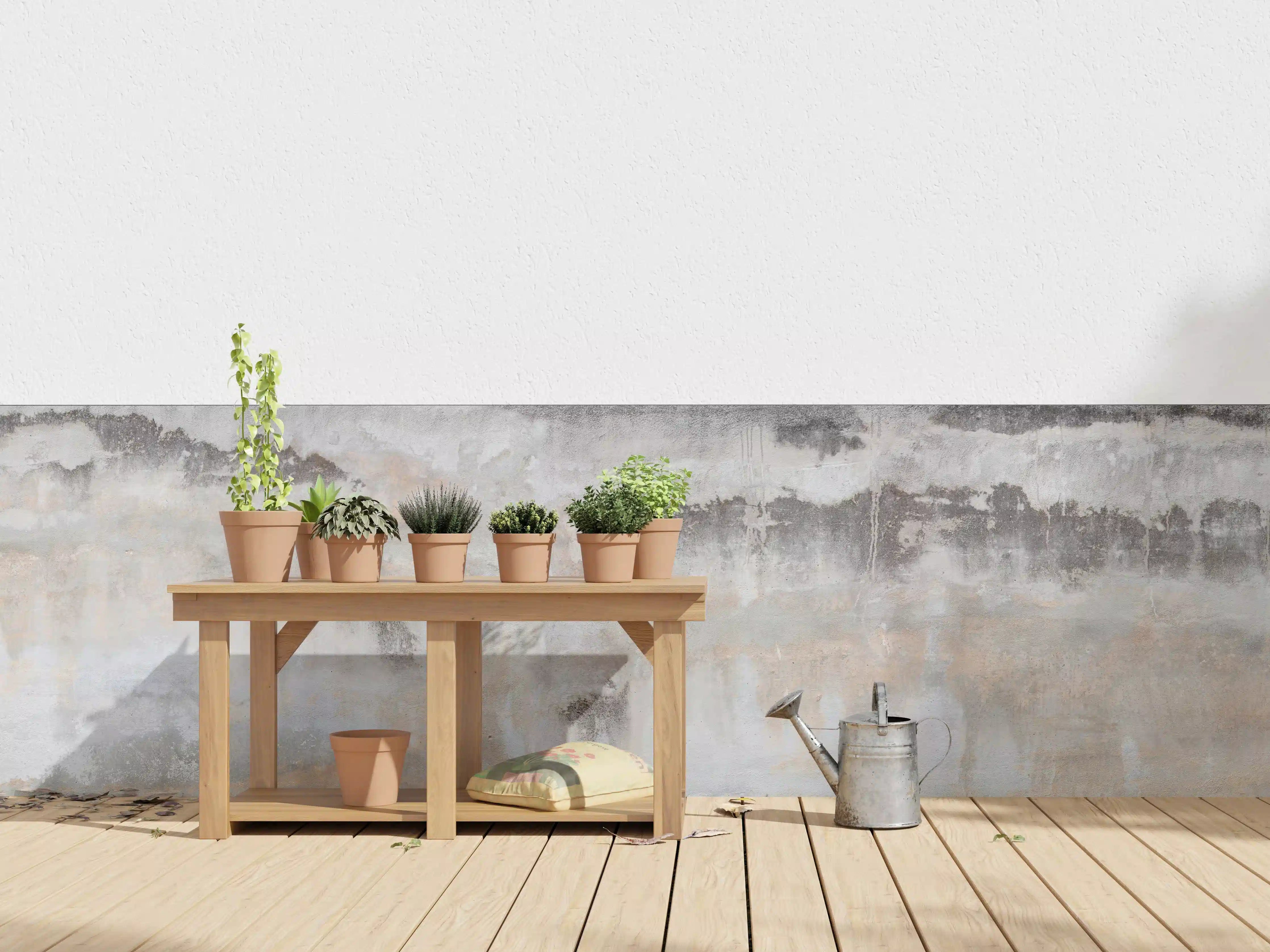 Wandverkleidung außen - Grunge Betonwand