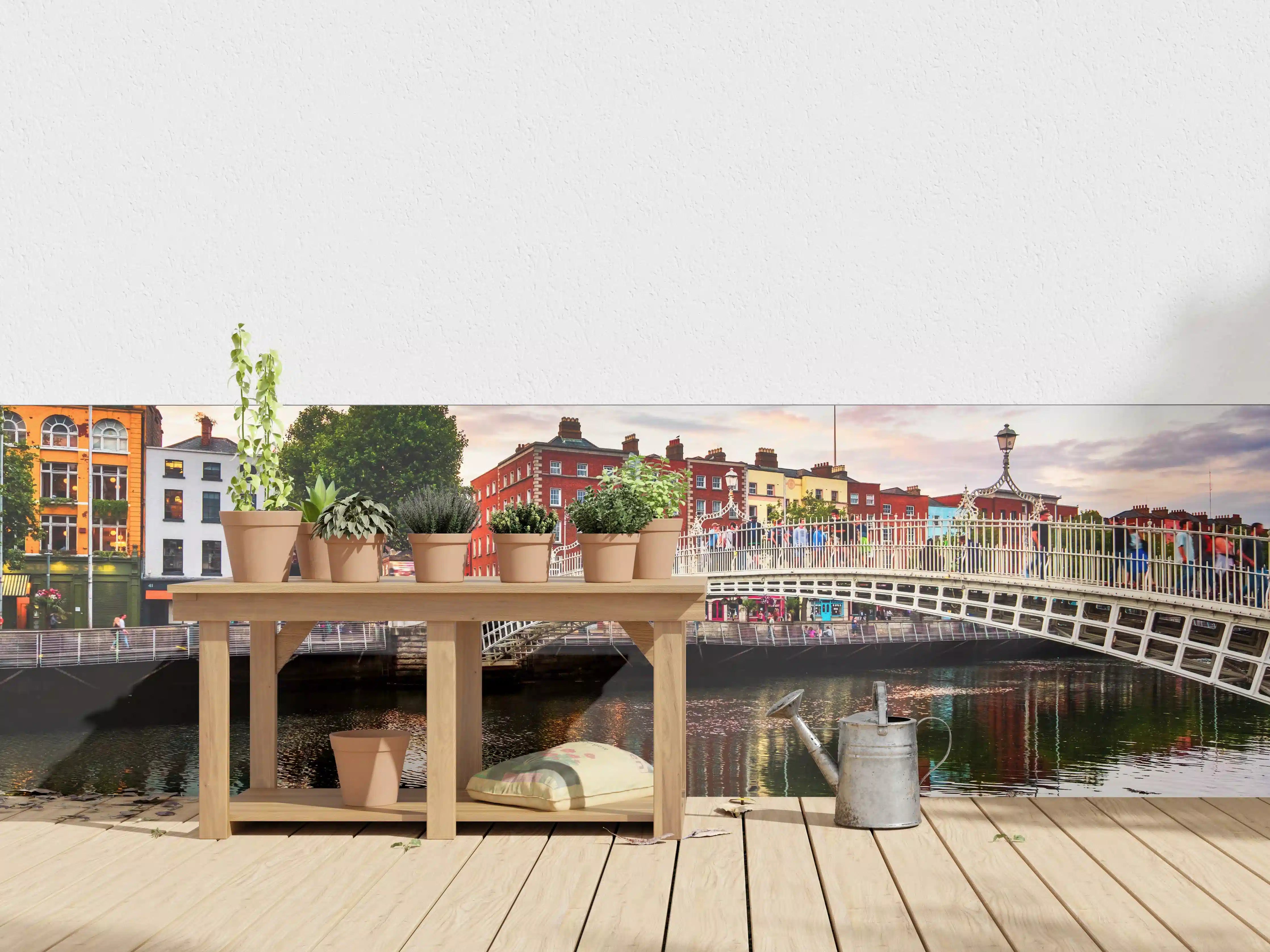 Wandverkleidung außen - Ha Penny Bridge - Dublin