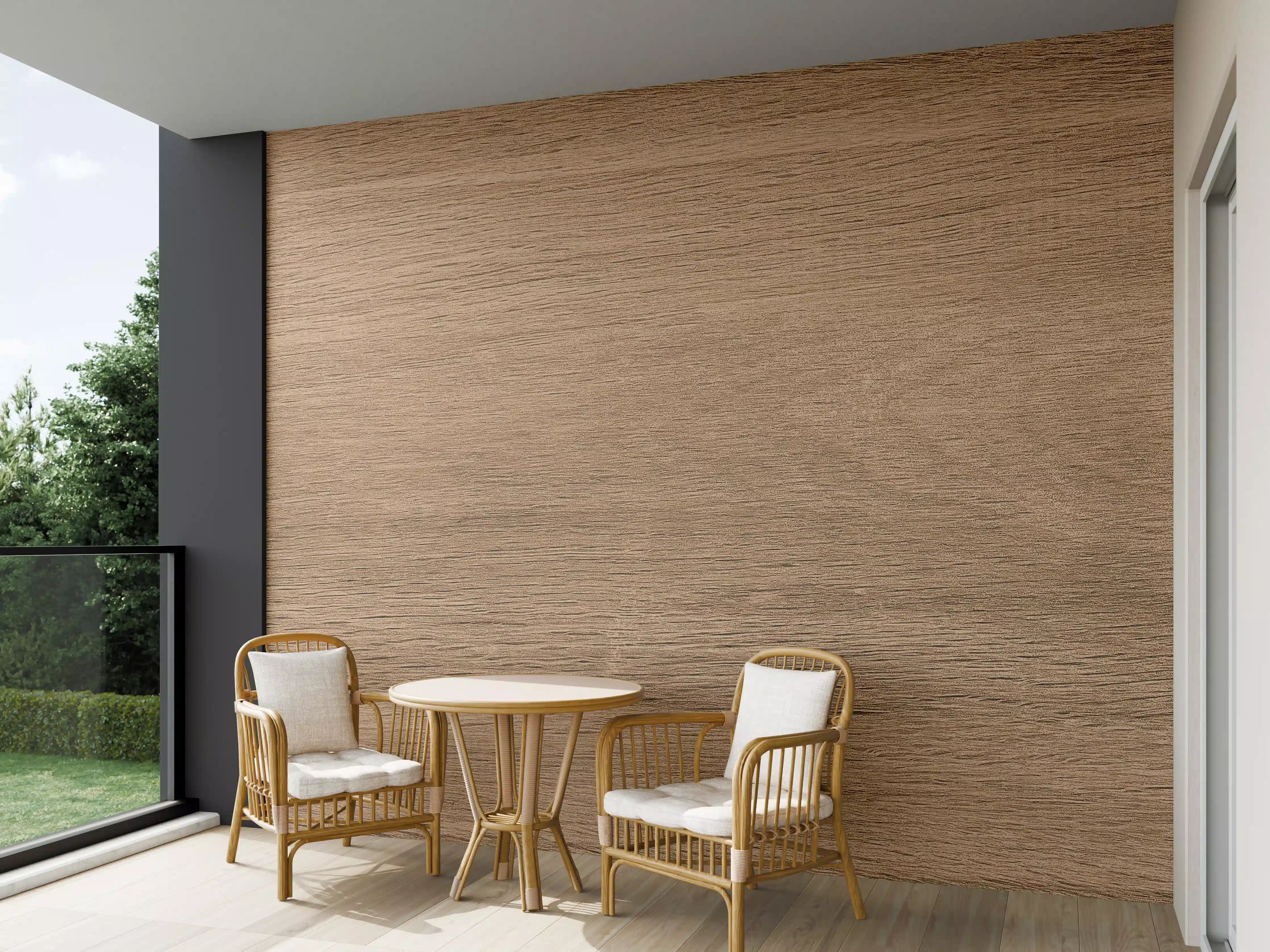 Wandverkleidung außen - Holztextur und hölzerner Hintergrund 1