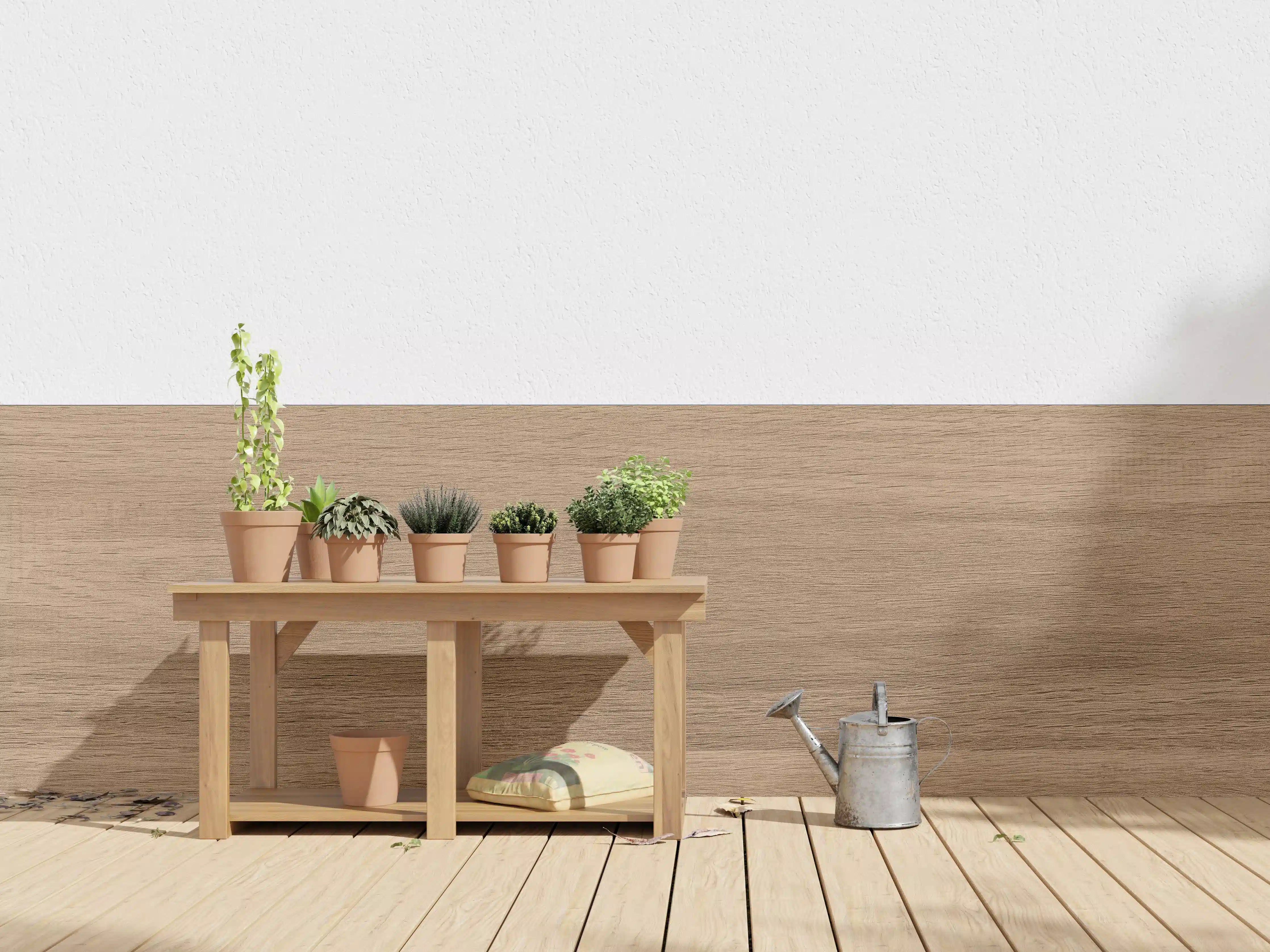 Wandverkleidung außen - Holztextur und hölzerner Hintergrund 2