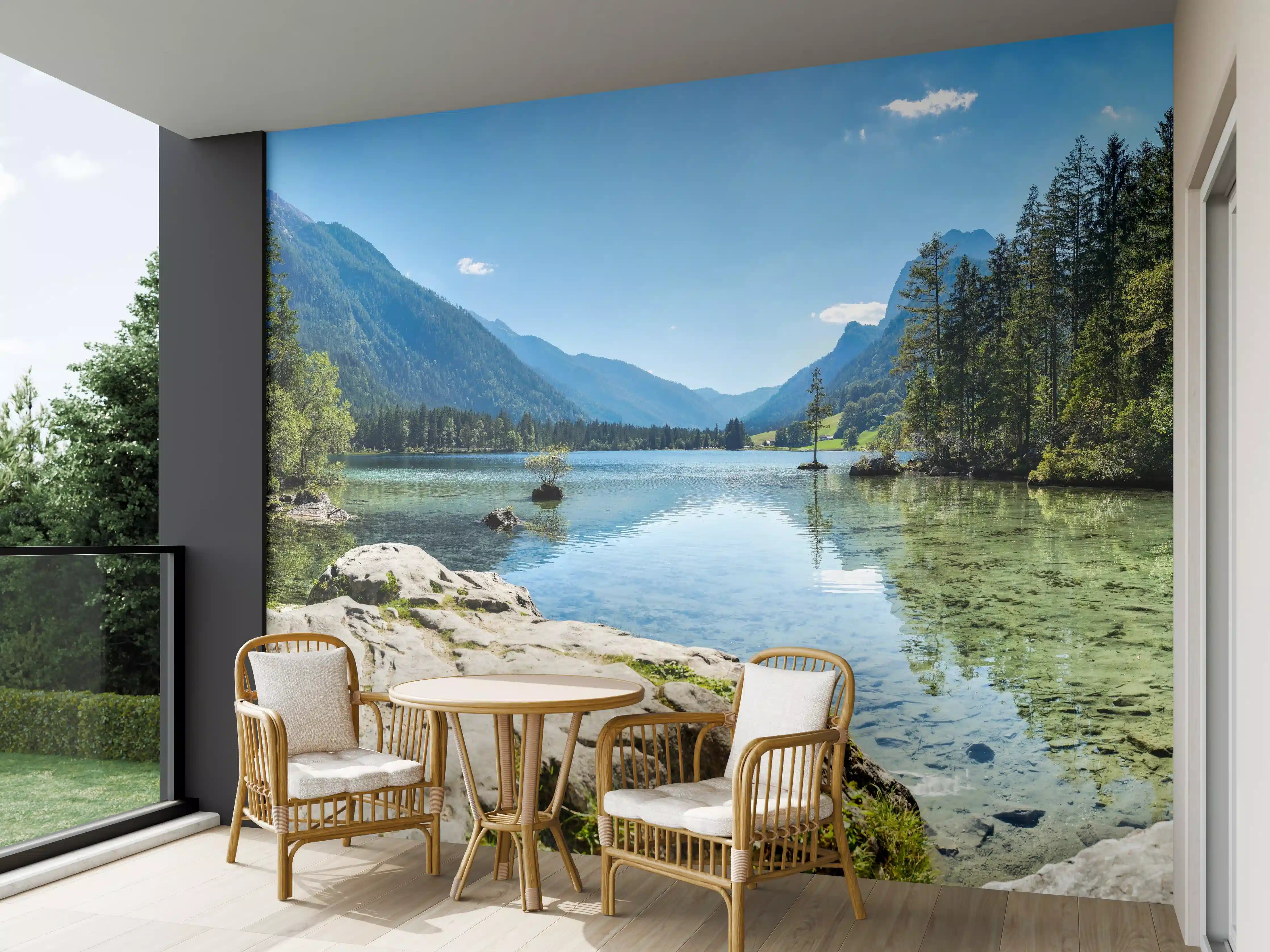 Wandverkleidung außen - Idyllischer Königssee