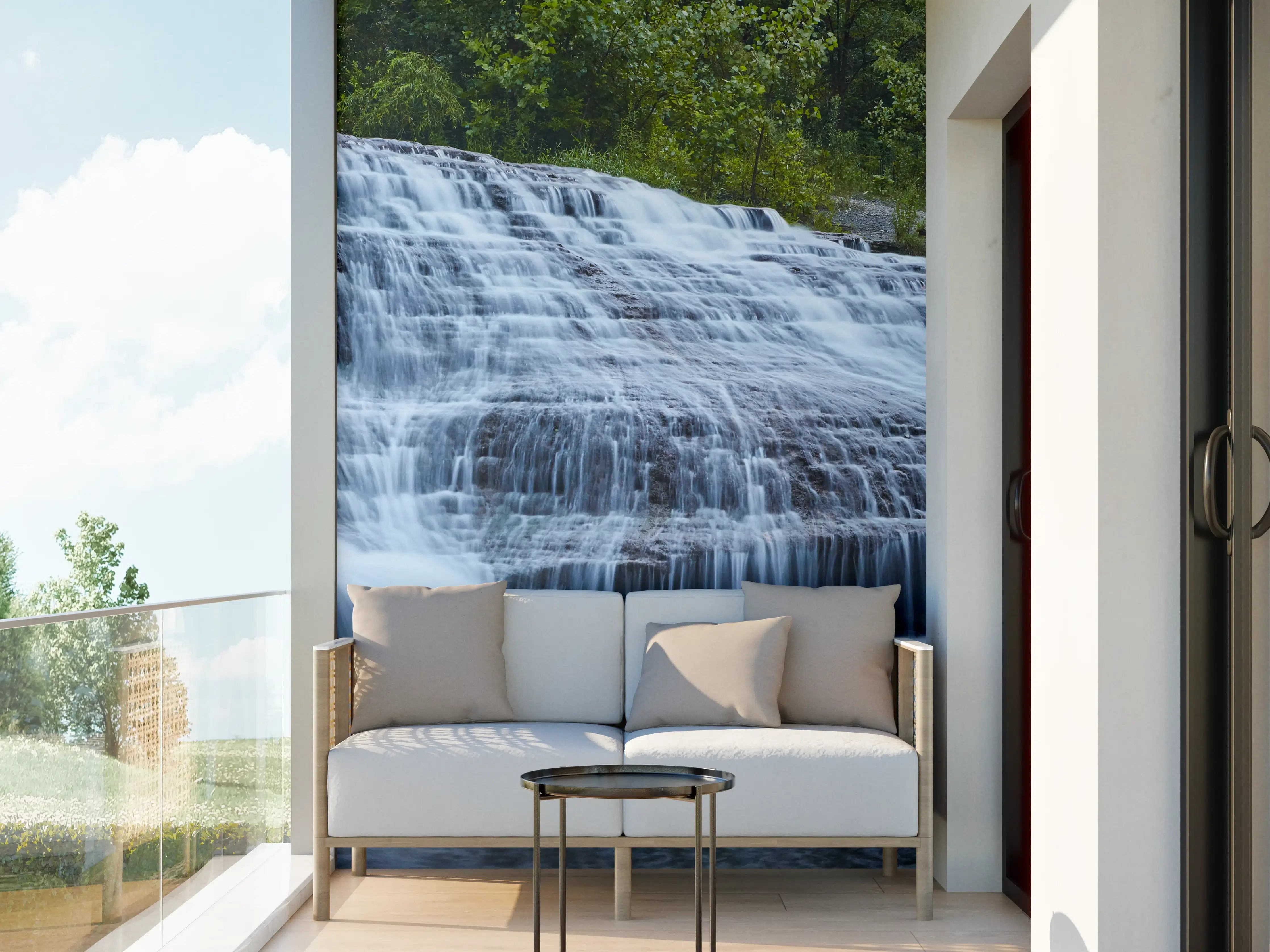 Wandverkleidung außen - Indiana Wasserfall