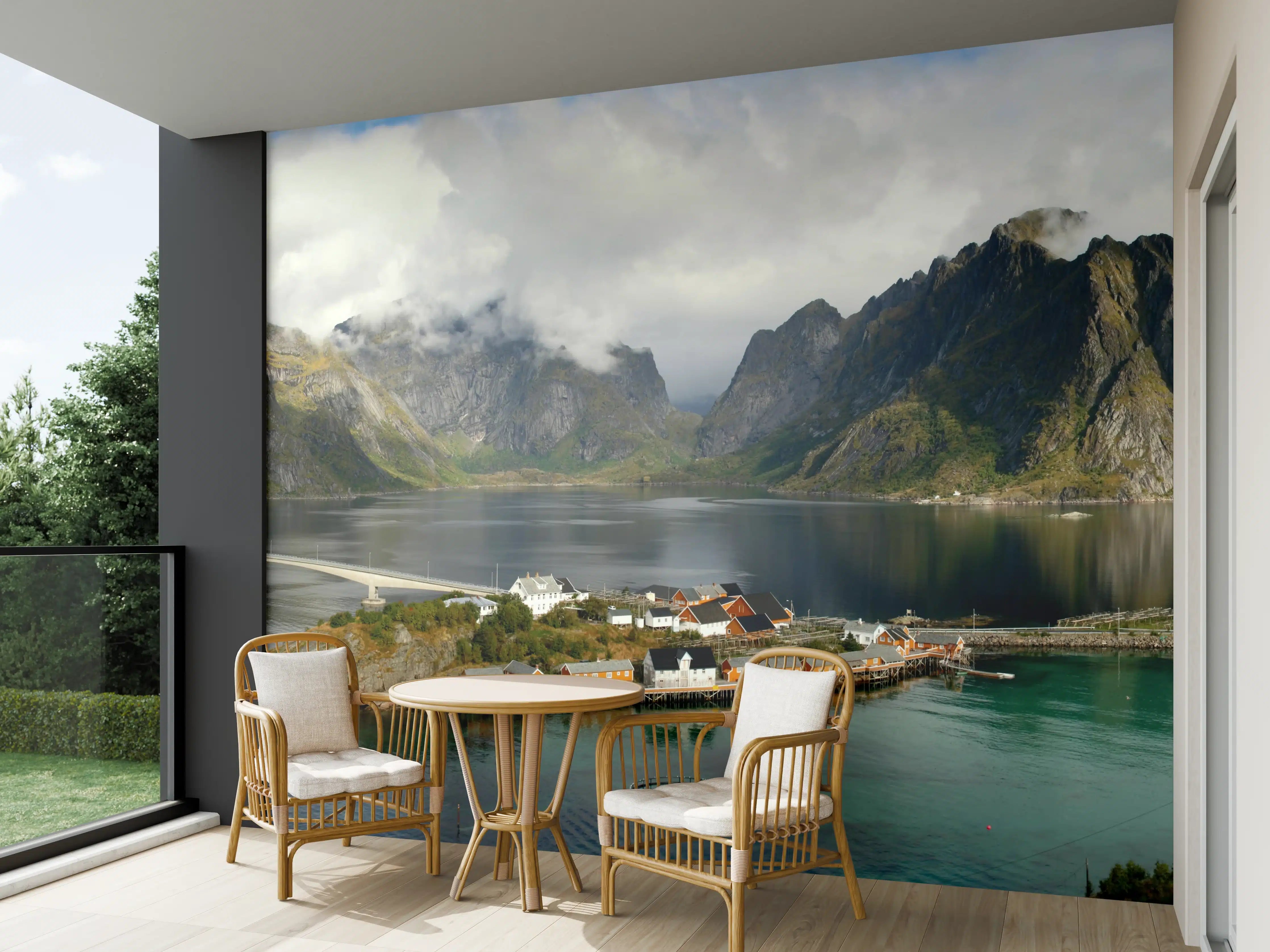 Wandverkleidung außen - Inselwelt Lofoten 2007