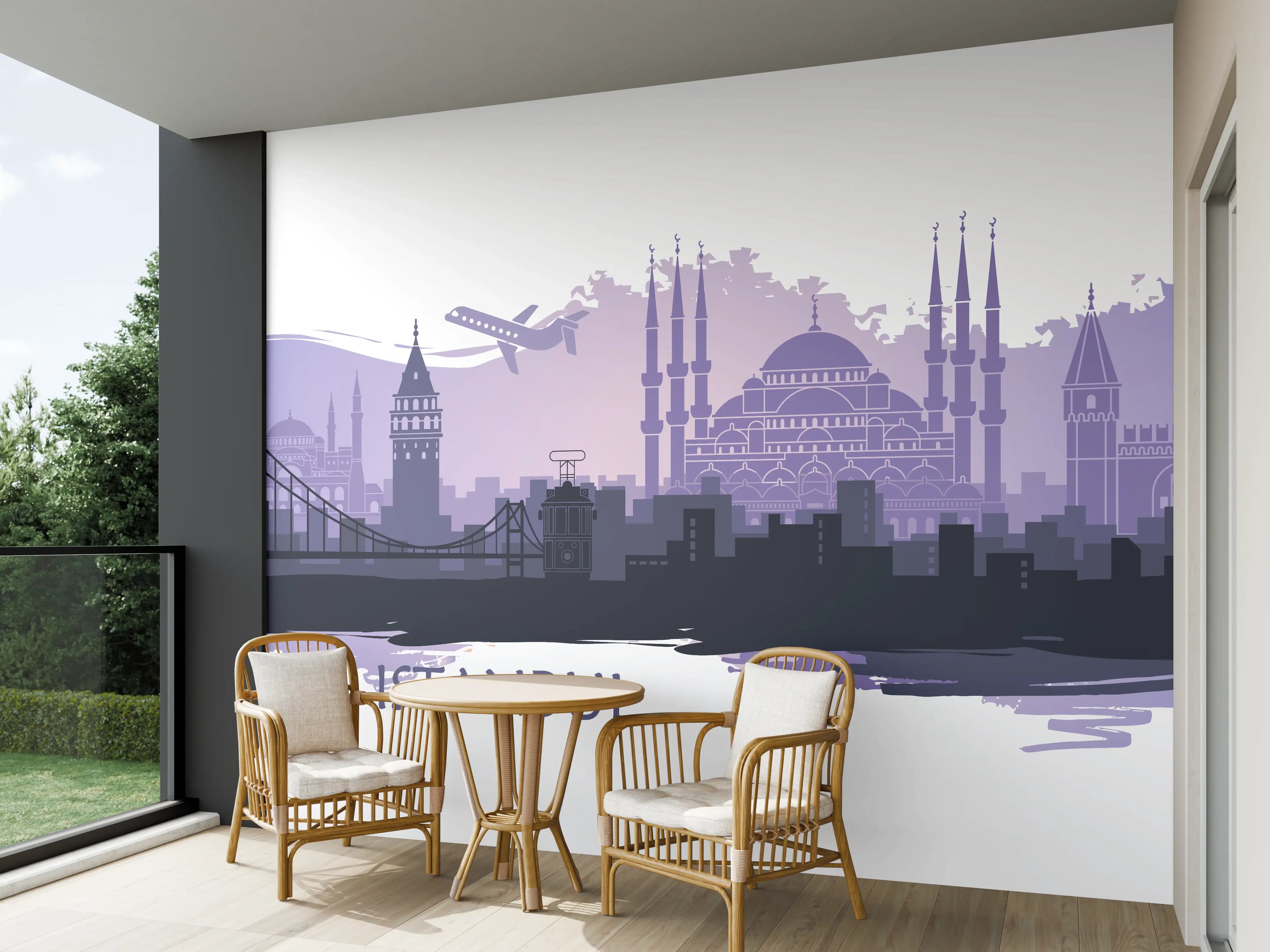 Wandverkleidung außen - Istanbul Painting