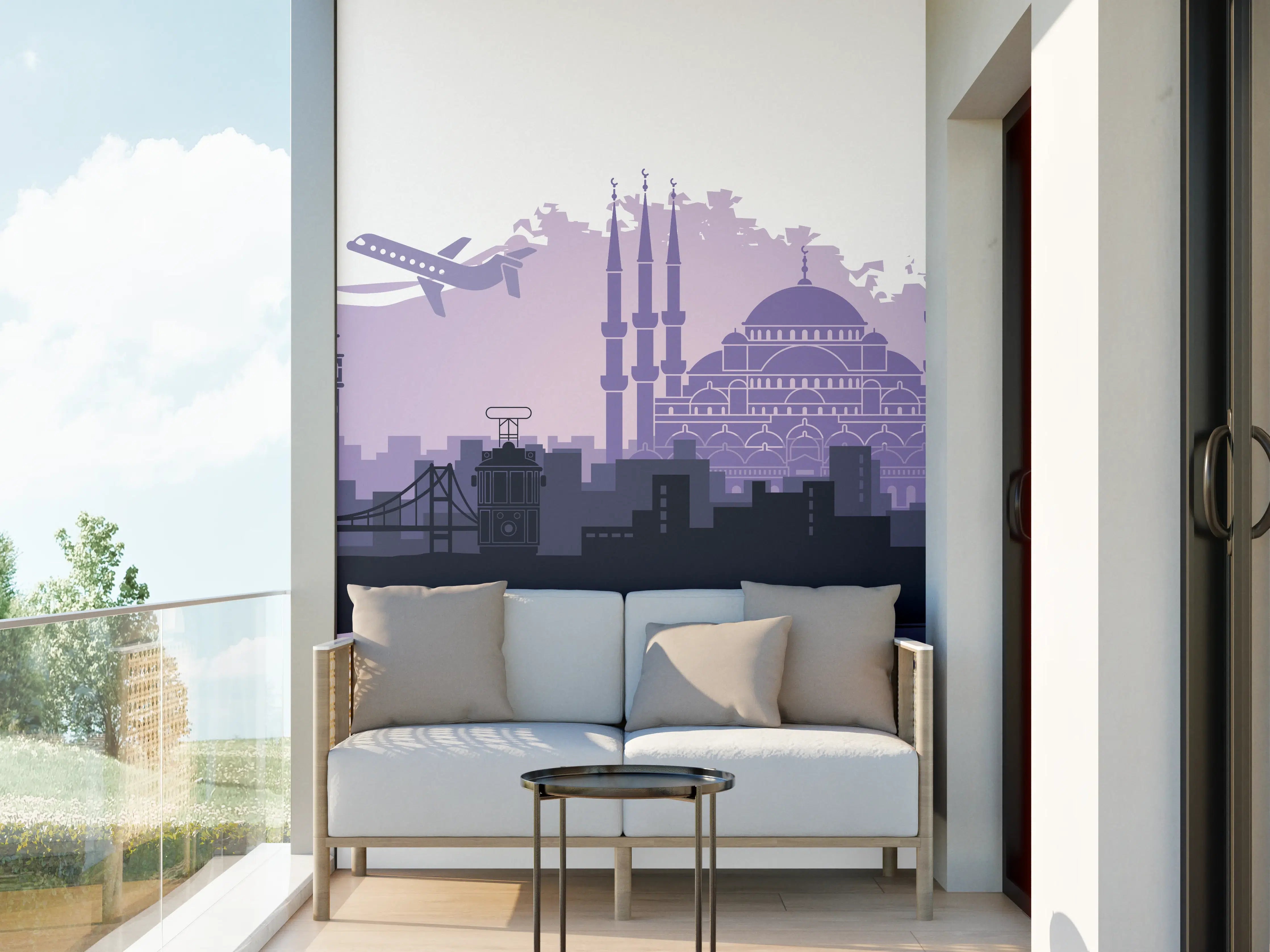 Wandverkleidung außen - Istanbul Painting