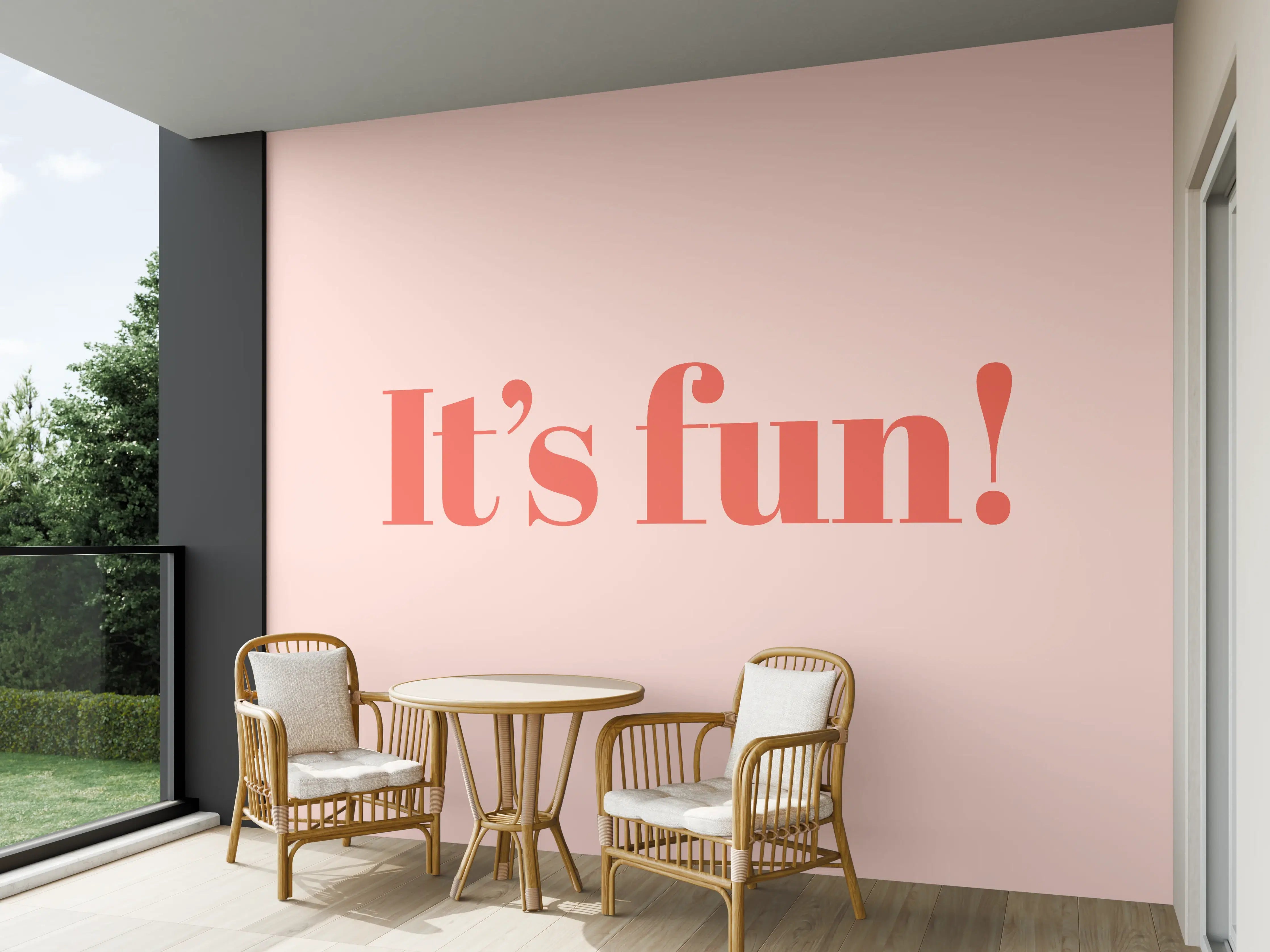 Wandverkleidung außen - It's Fun!