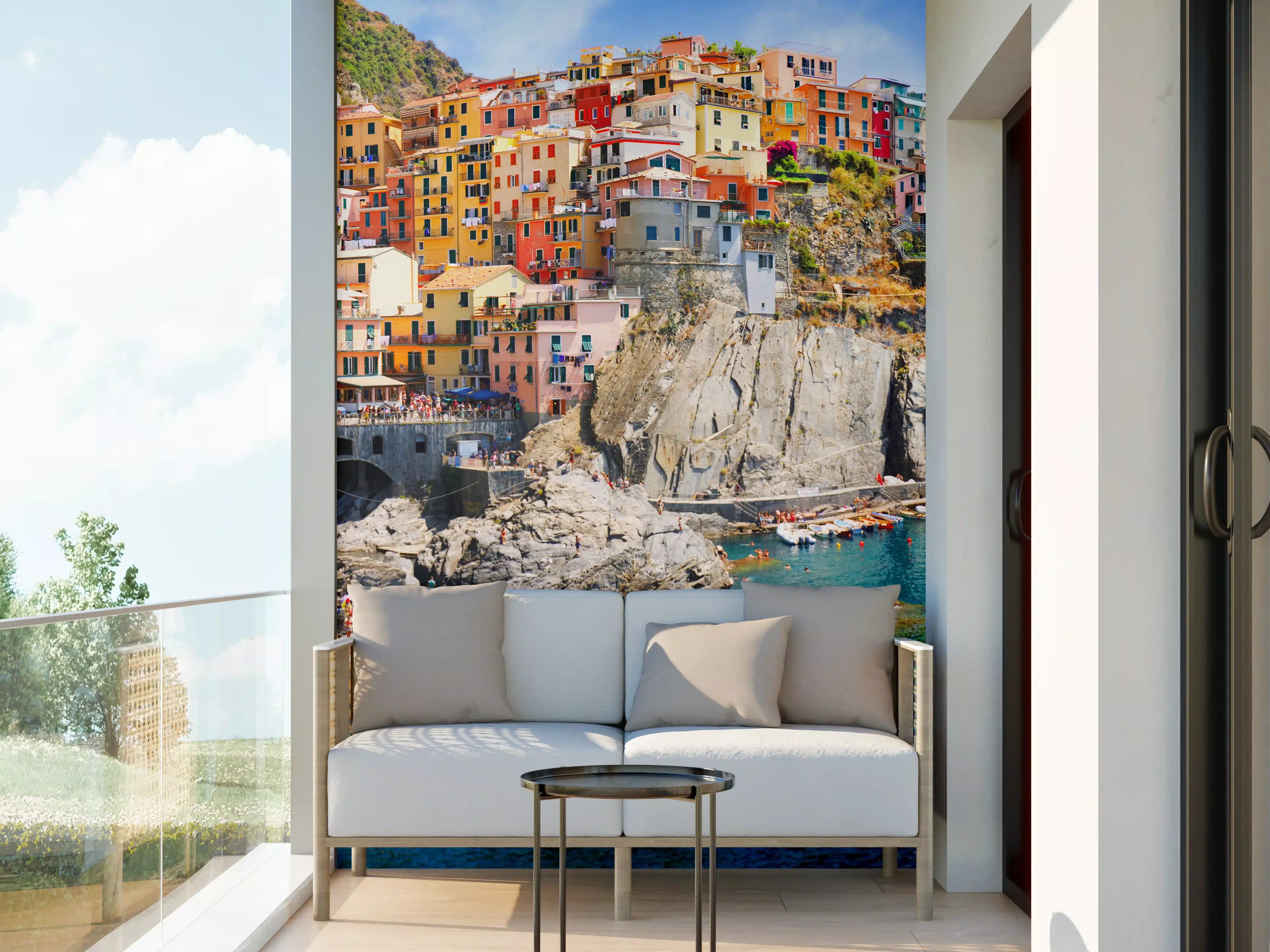 Wandverkleidung außen - Italienische Nationalpark Cinque Terre