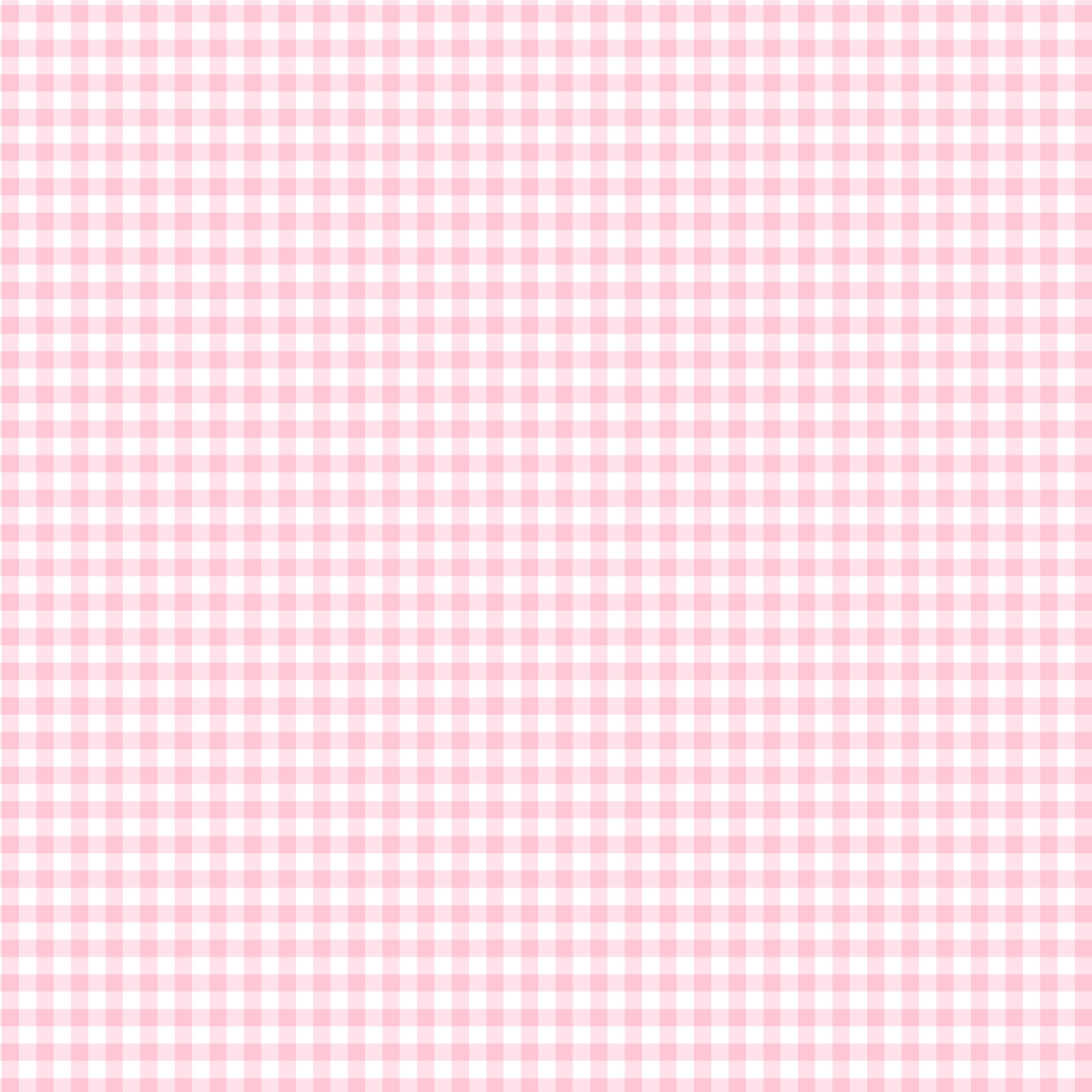 Wandverkleidung außen-Kariertes Vichy Pastellrosa Muster mit weißem Hintergrund