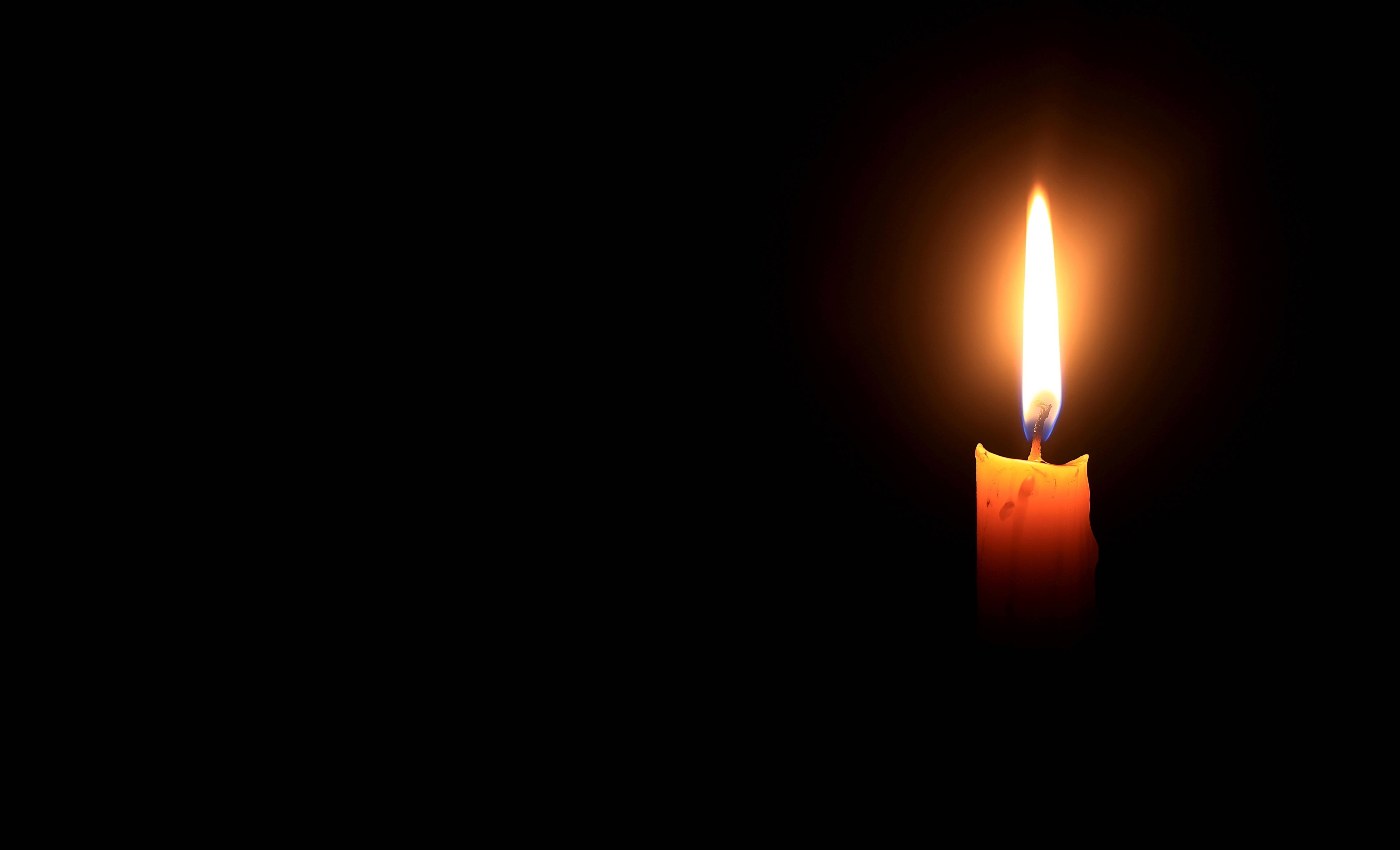 Wandverkleidung außen-Kerzenlicht im Dunklen