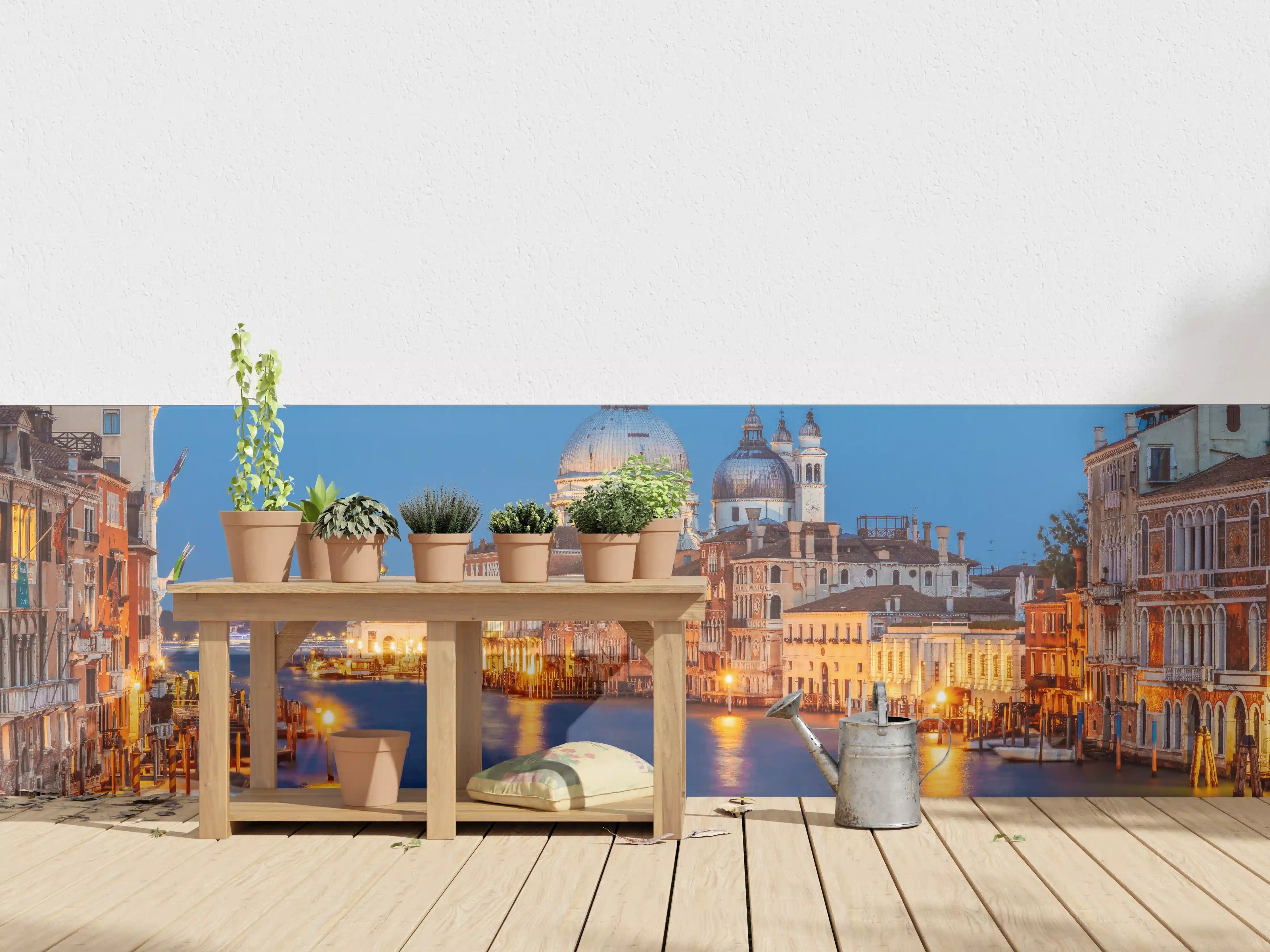 Wandverkleidung außen - Klassischer Panoramablick auf den Canal Grande