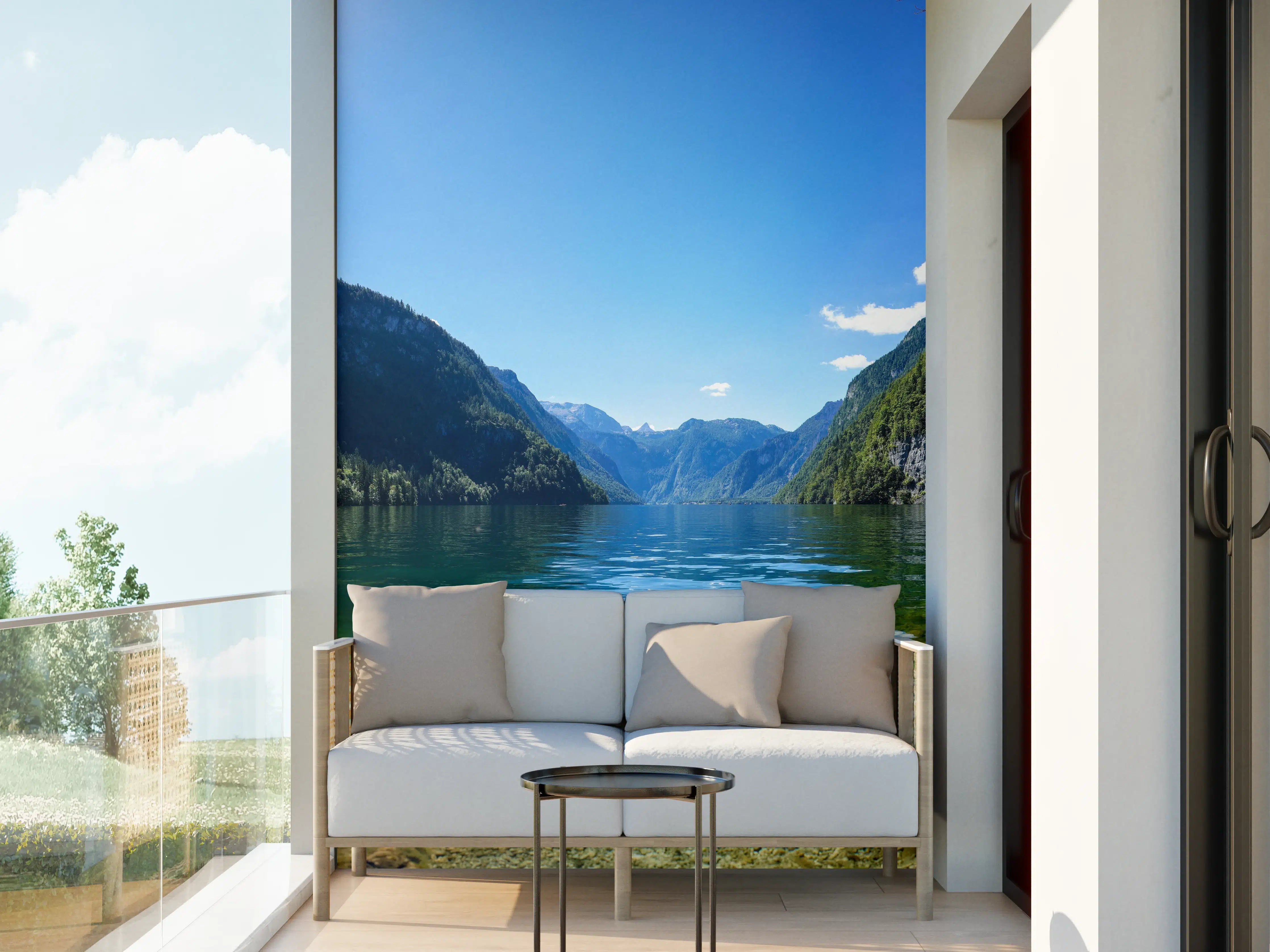 Wandverkleidung außen - Königsee & Berge in Alpen