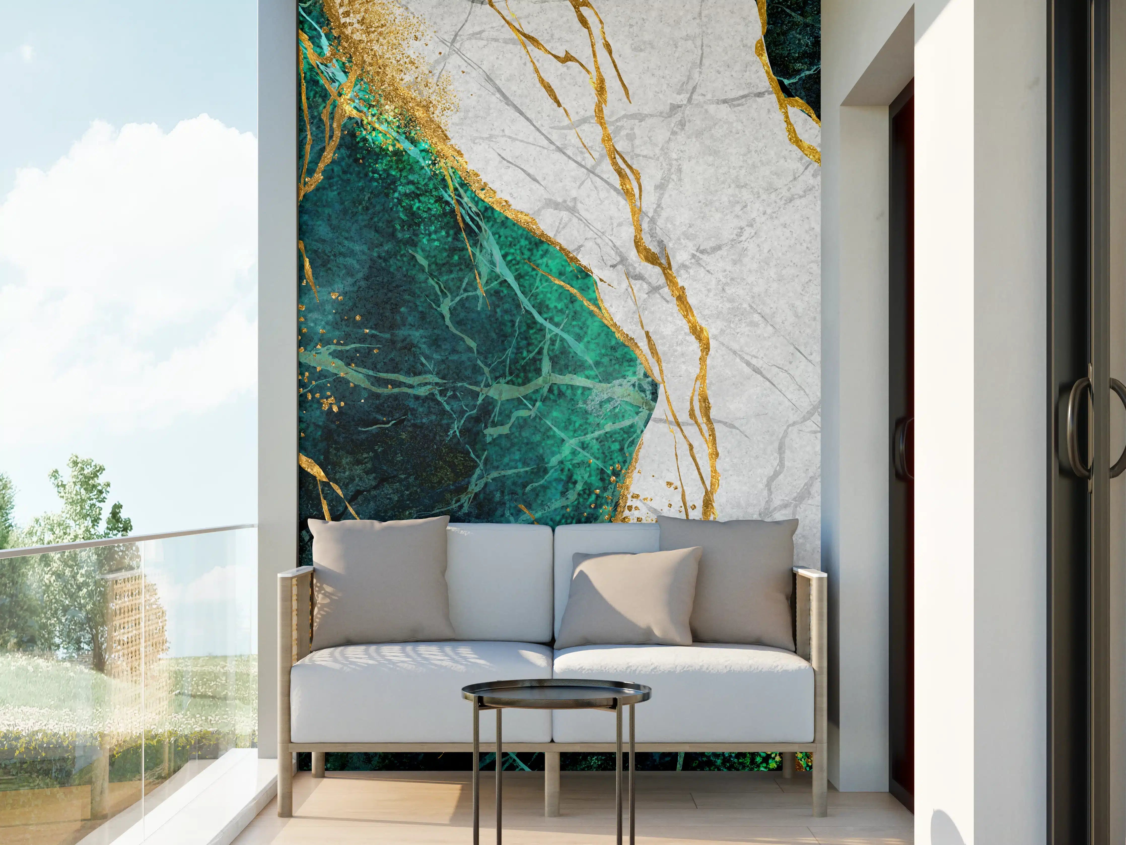 Wandverkleidung außen - Kreative Marmor Textur - Luxus 