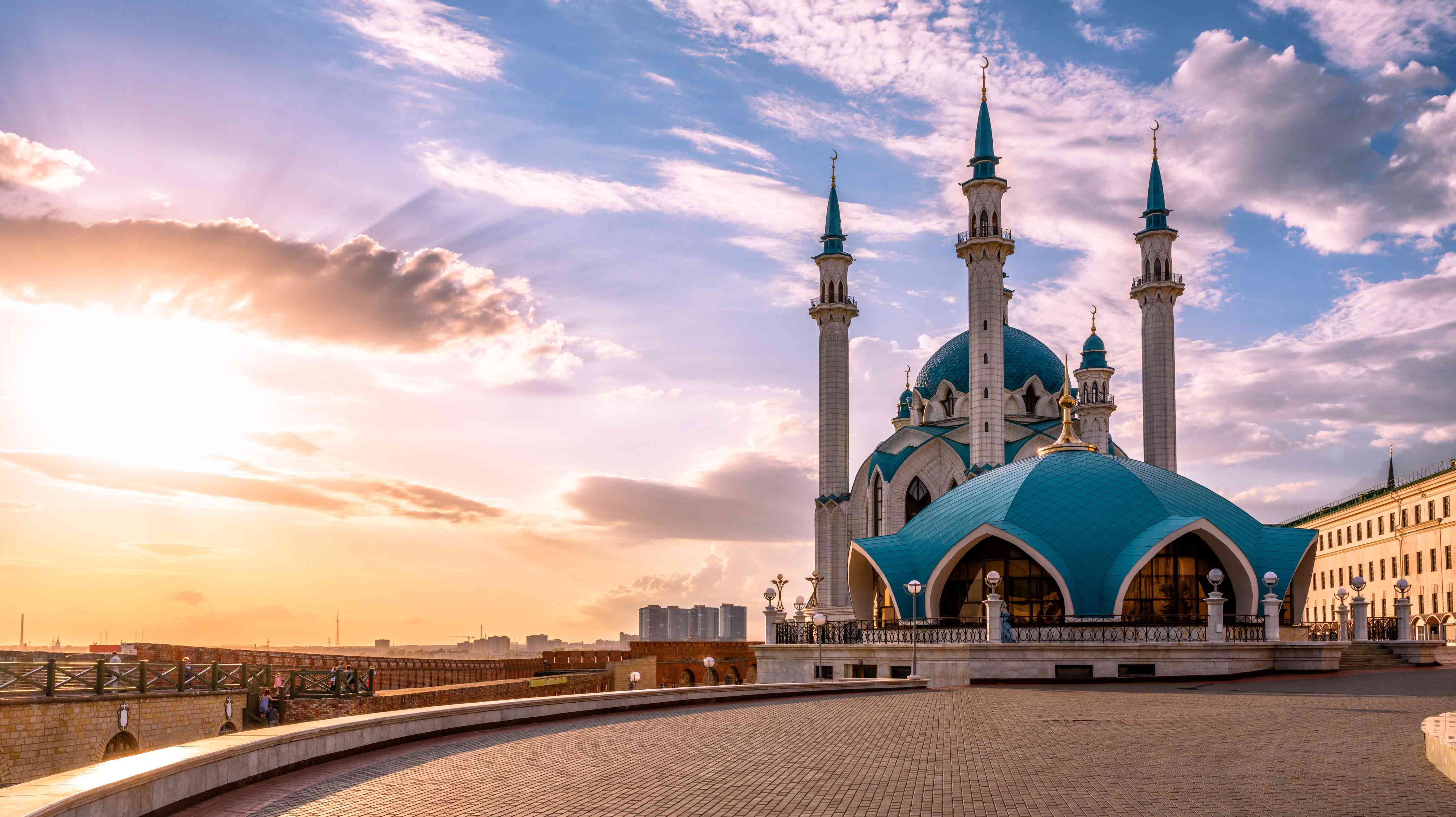 Wandverkleidung außen-Kul-Sharif-Moschee - Russland