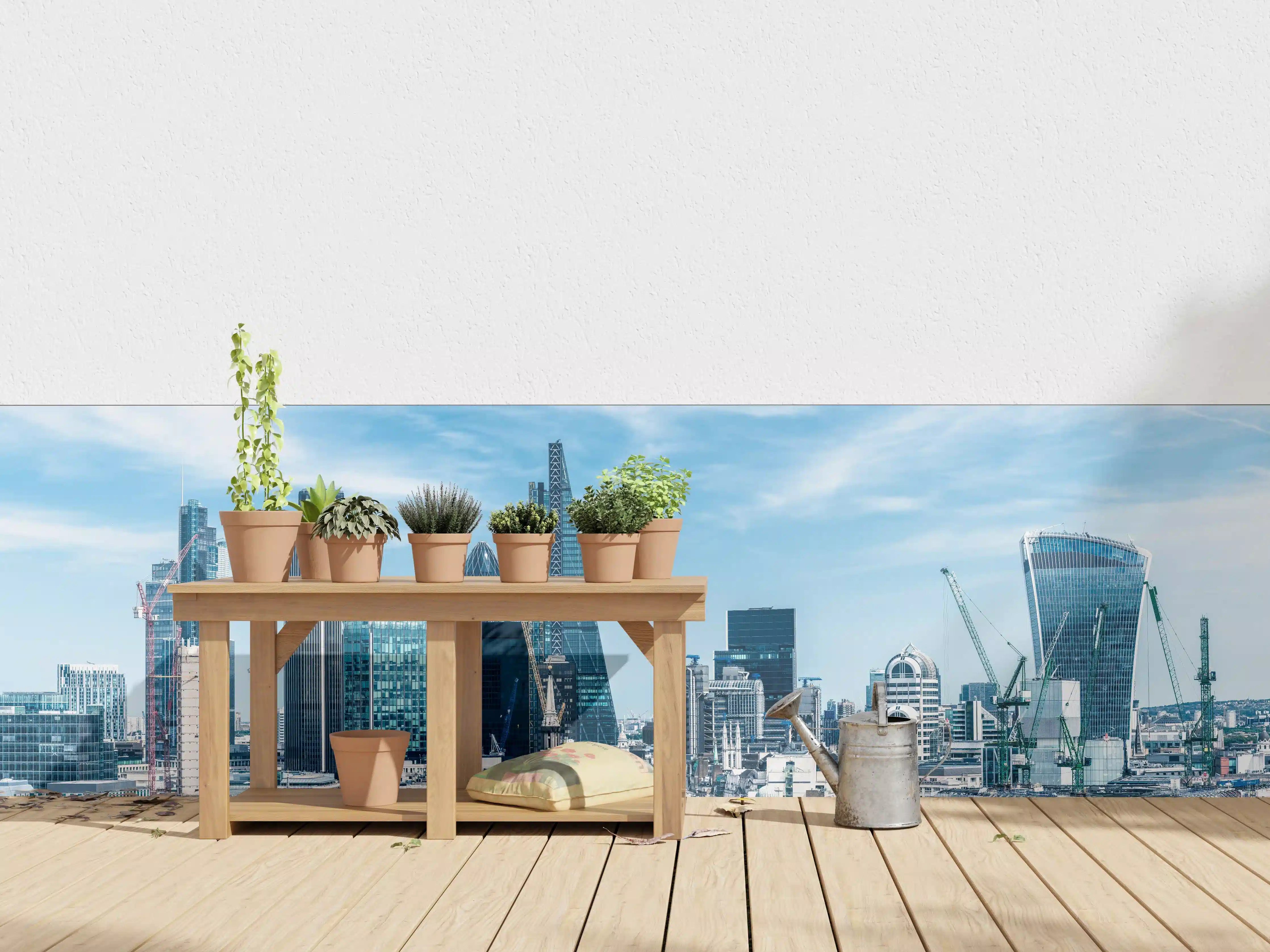 Wandverkleidung außen - London City Skyline 