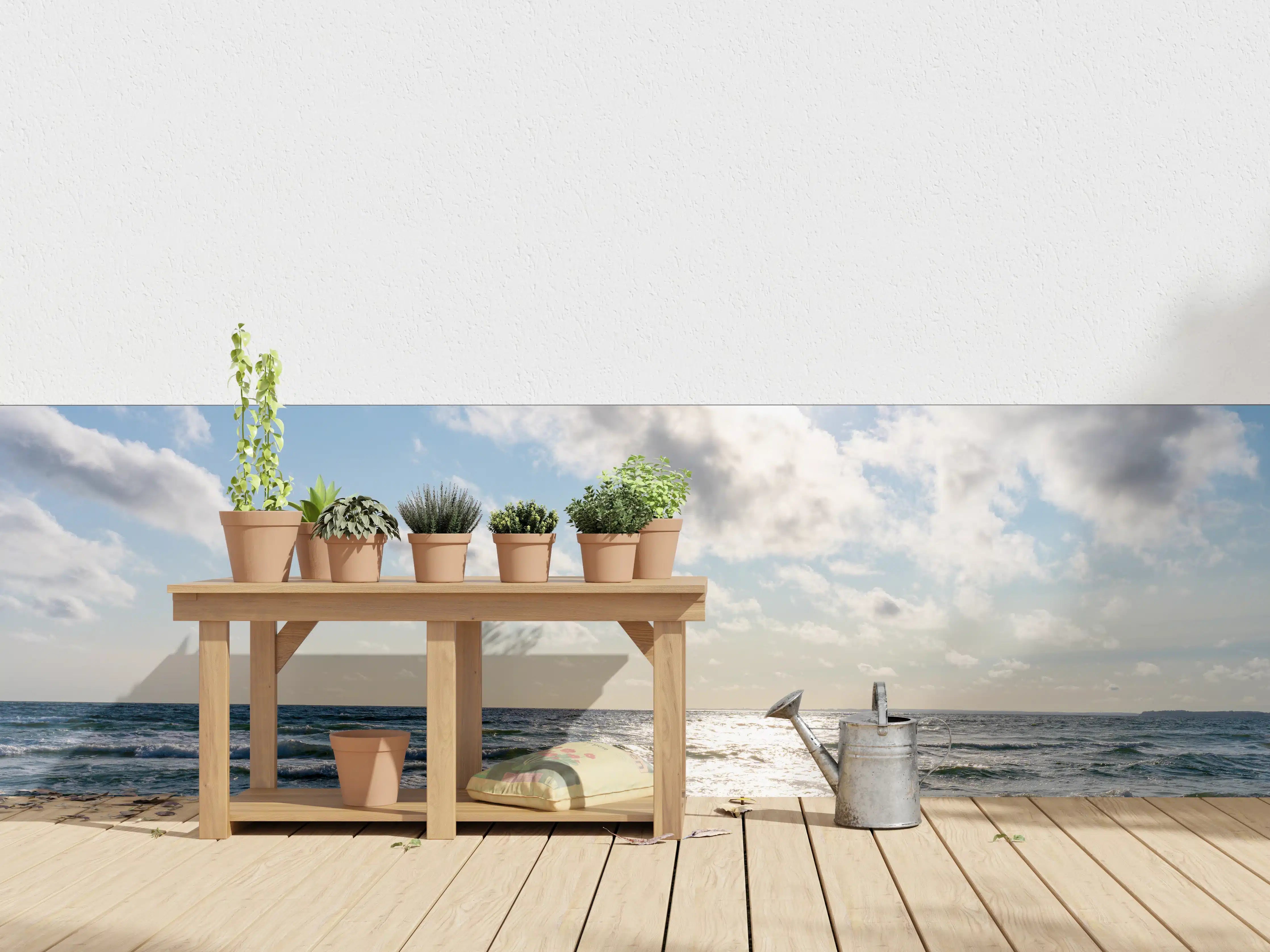 Wandverkleidung außen - Lübecker Bucht an der Ostsee
