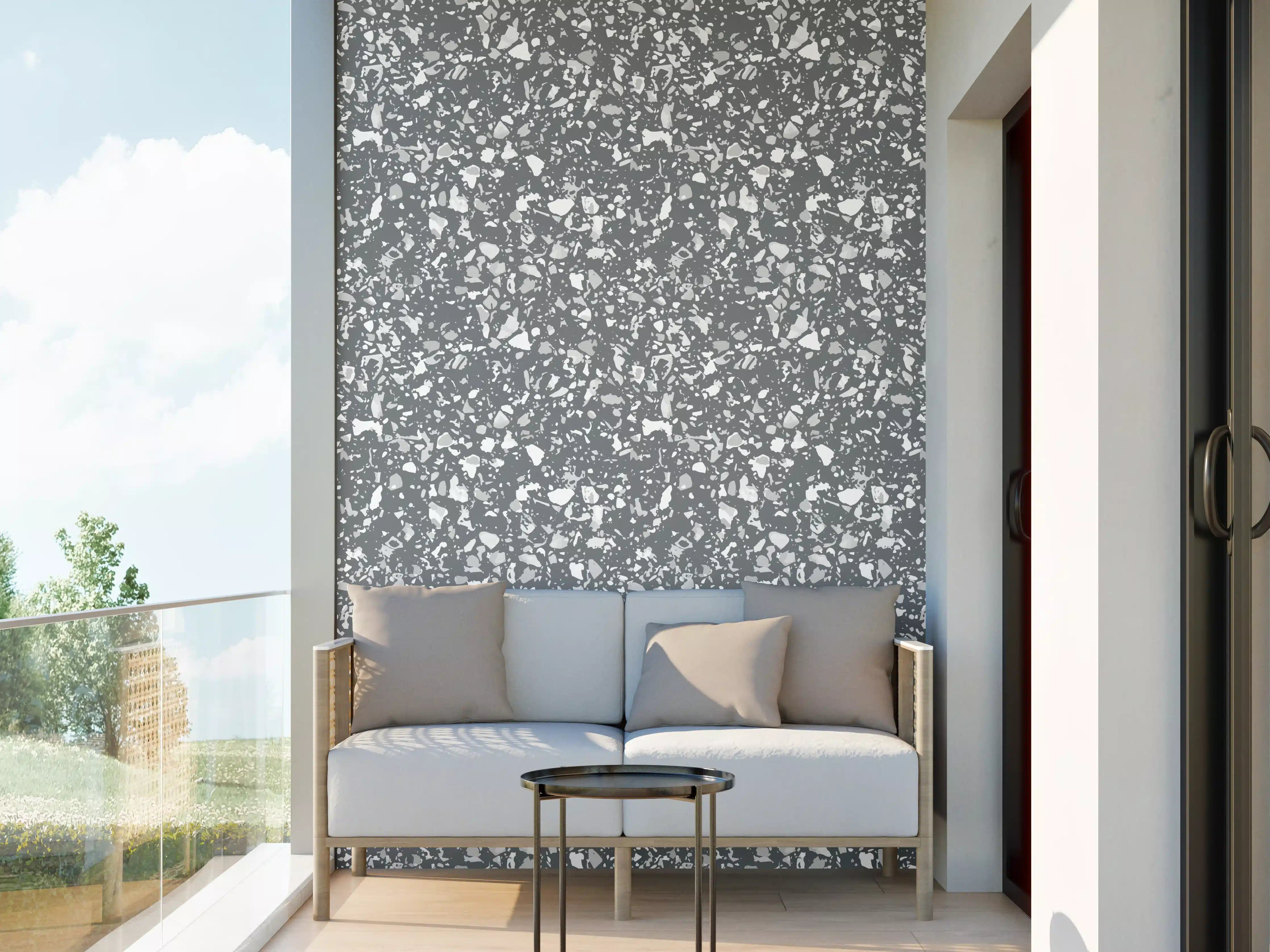 Wandverkleidung außen - Luxus-Grau-Terrasse-Design