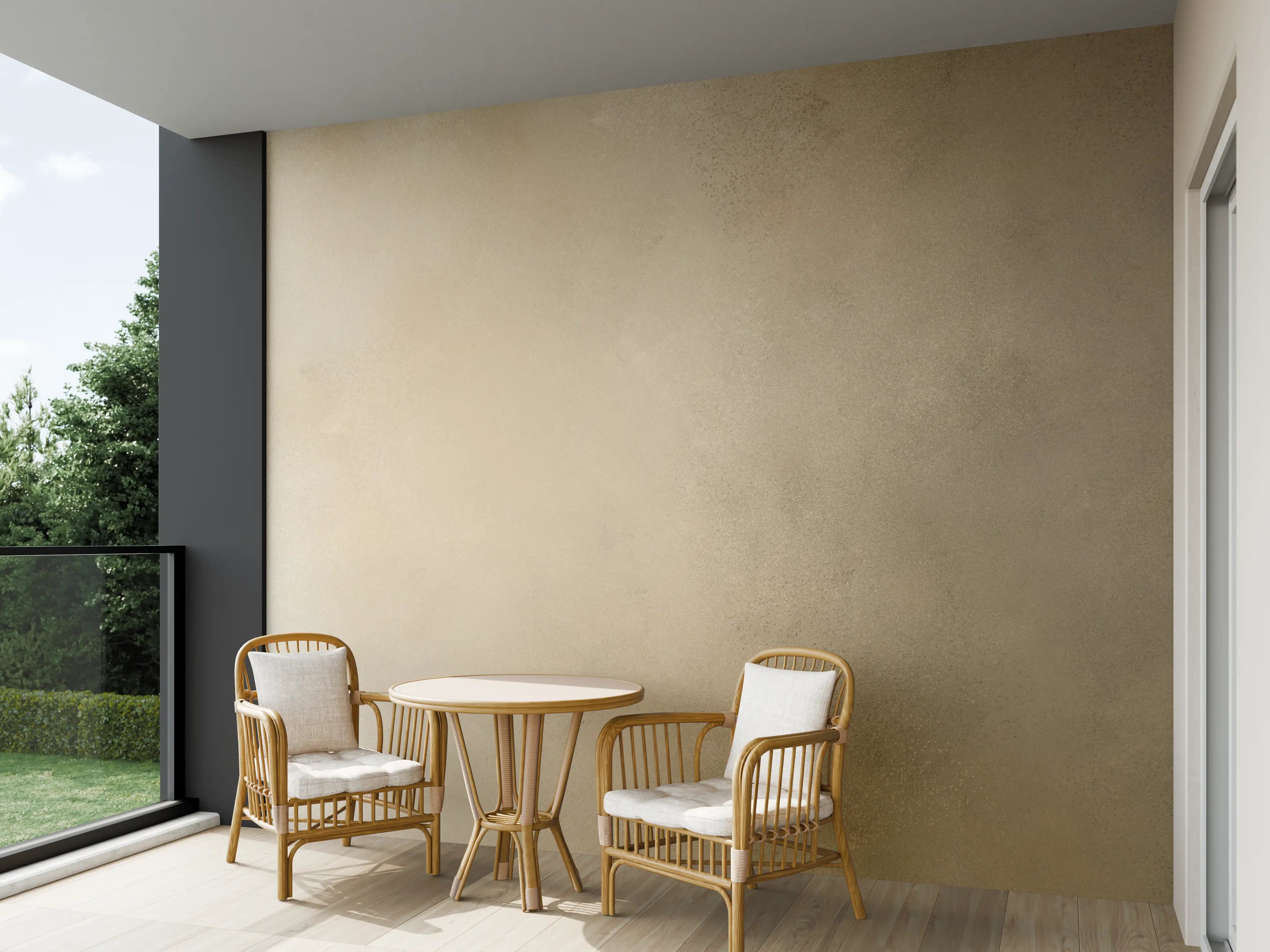 Wandverkleidung außen - Luxus-Weiße Marmor-Textur mit Grau- und Beigetönen