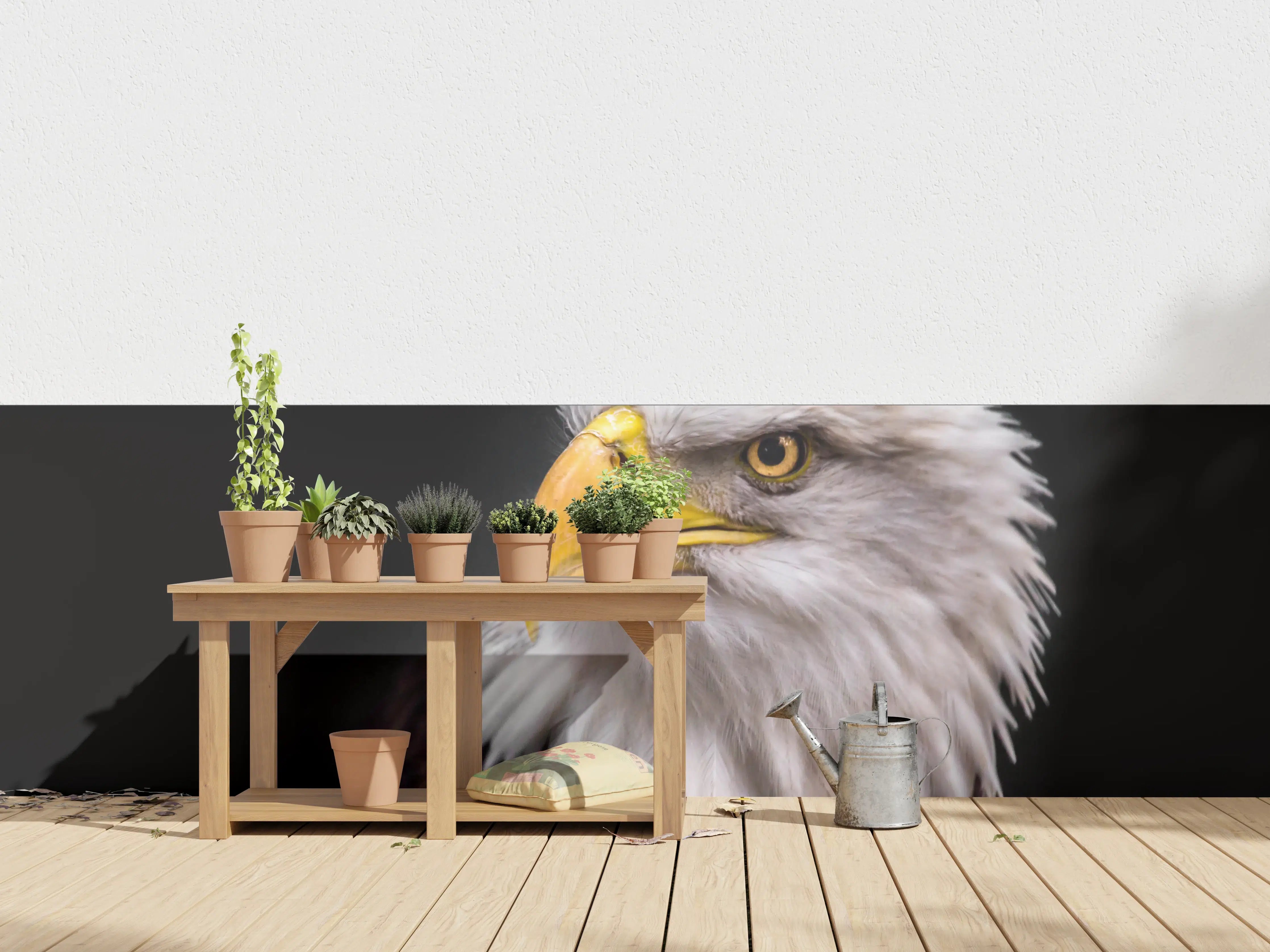 Wandverkleidung außen - Majestätischer Adler