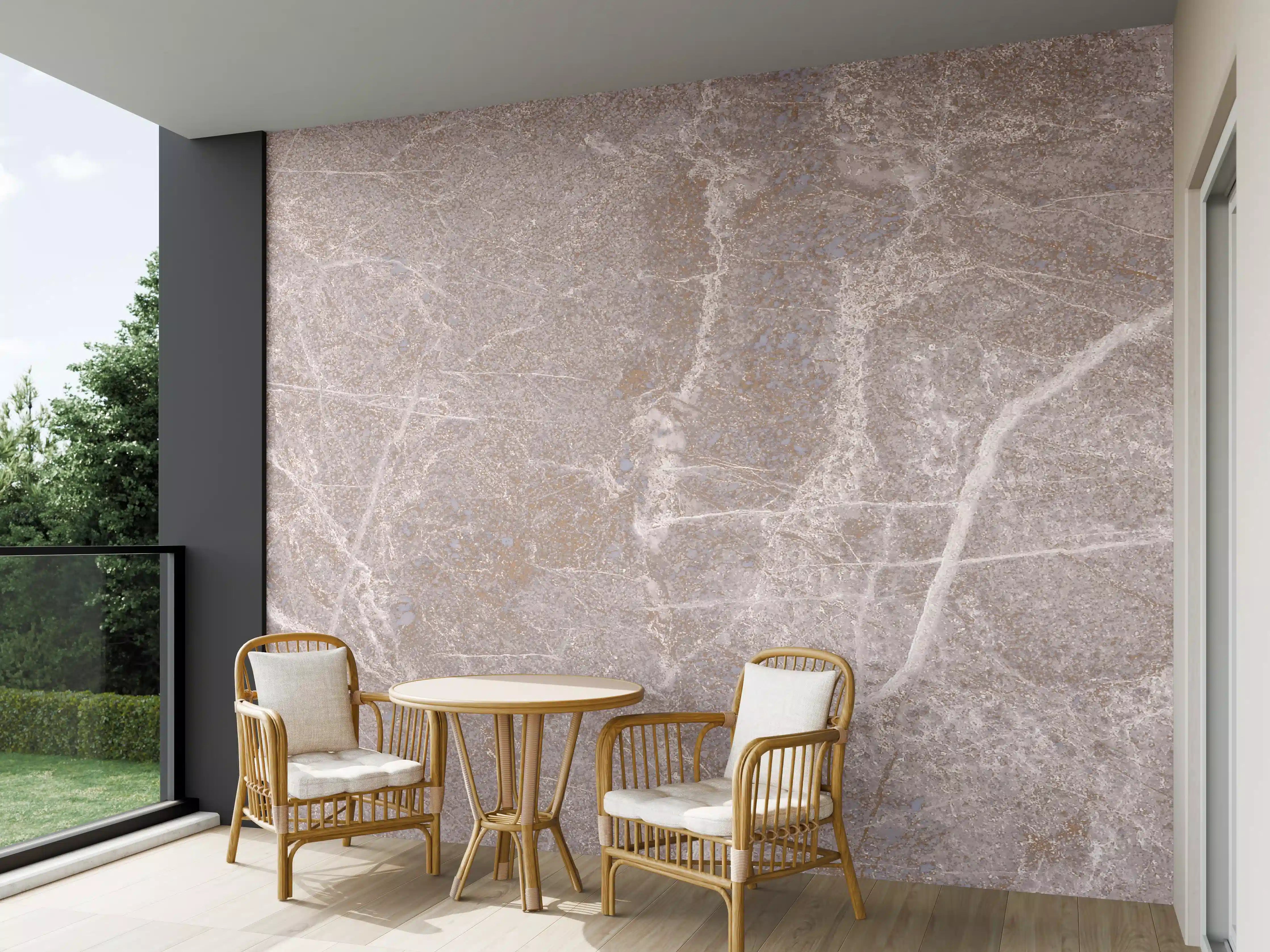 Wandverkleidung außen - Marmor Textur - Rosa