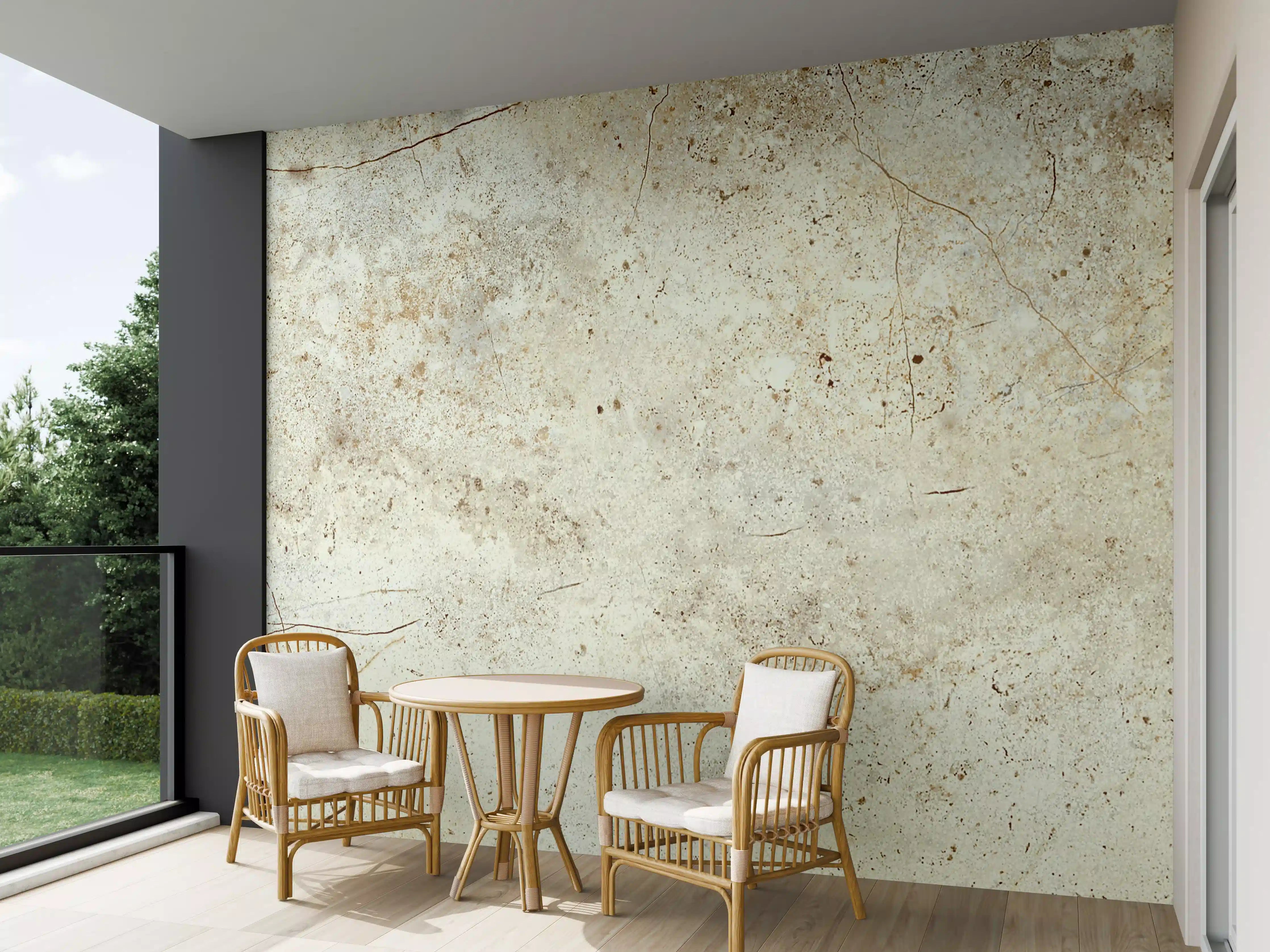 Wandverkleidung außen - Marmor Textur hell