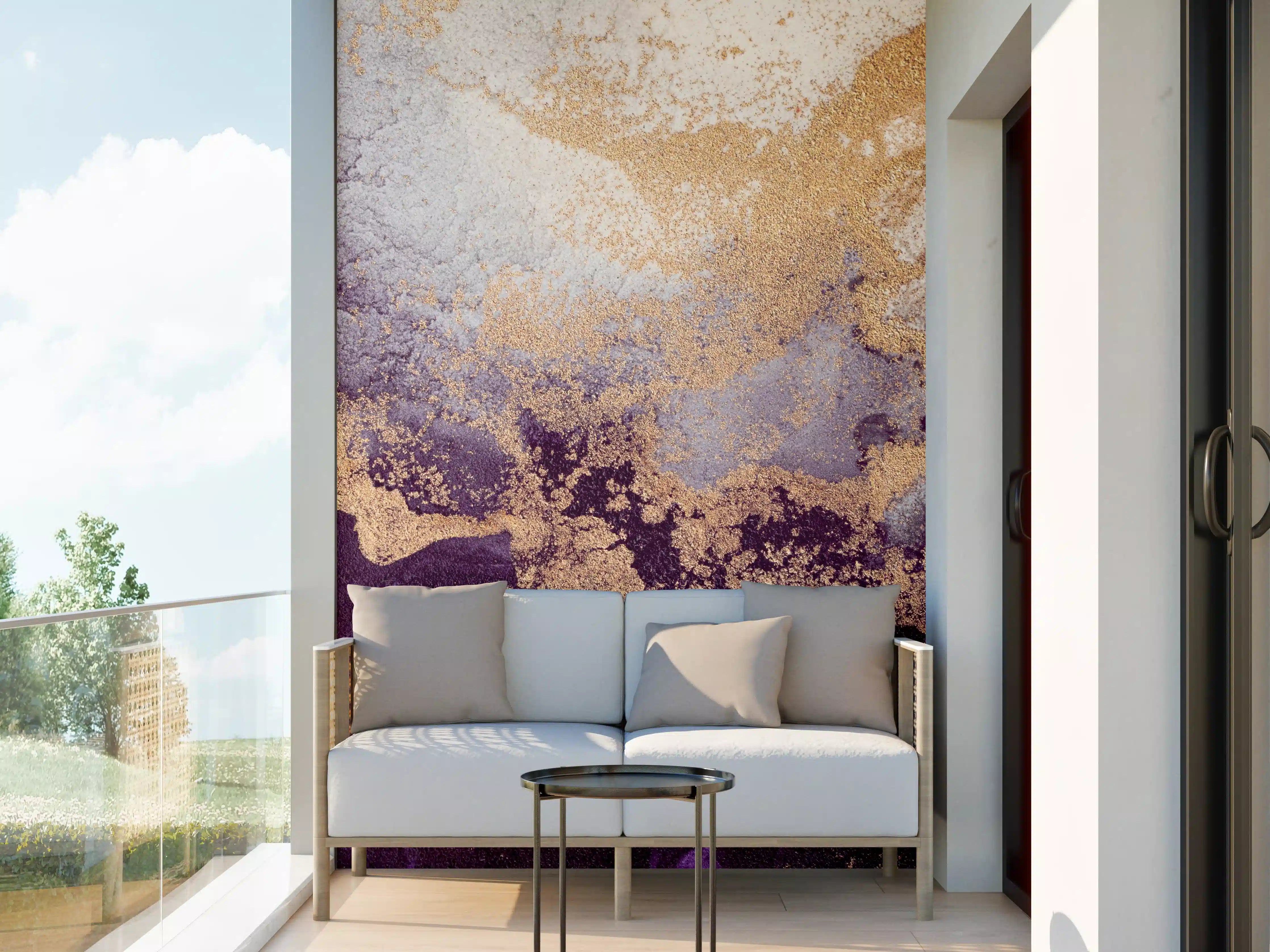 Wandverkleidung außen - Marmor Wand Design - Flüssigkunst