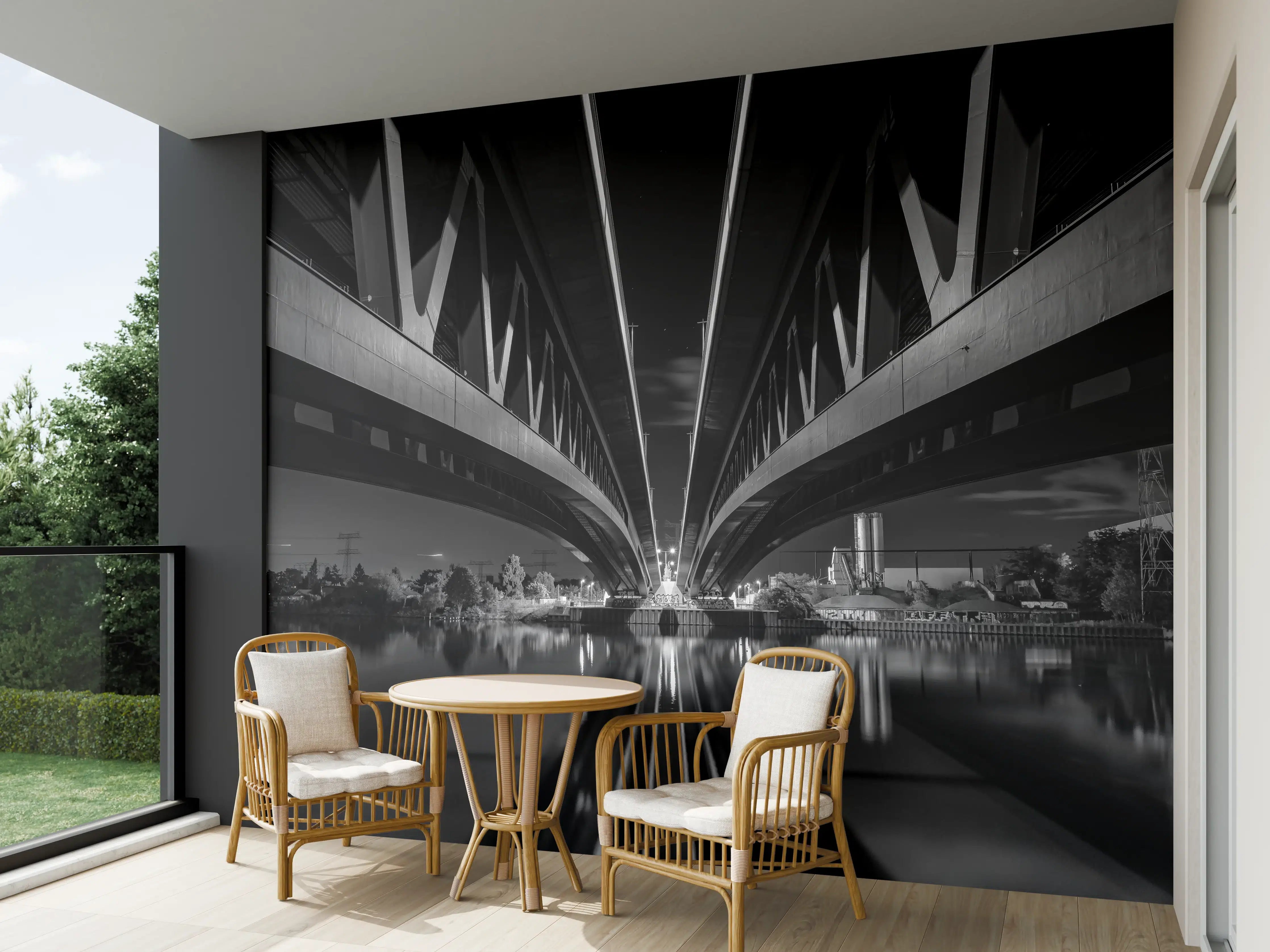 Wandverkleidung außen - Minna Todenhagen Brücke