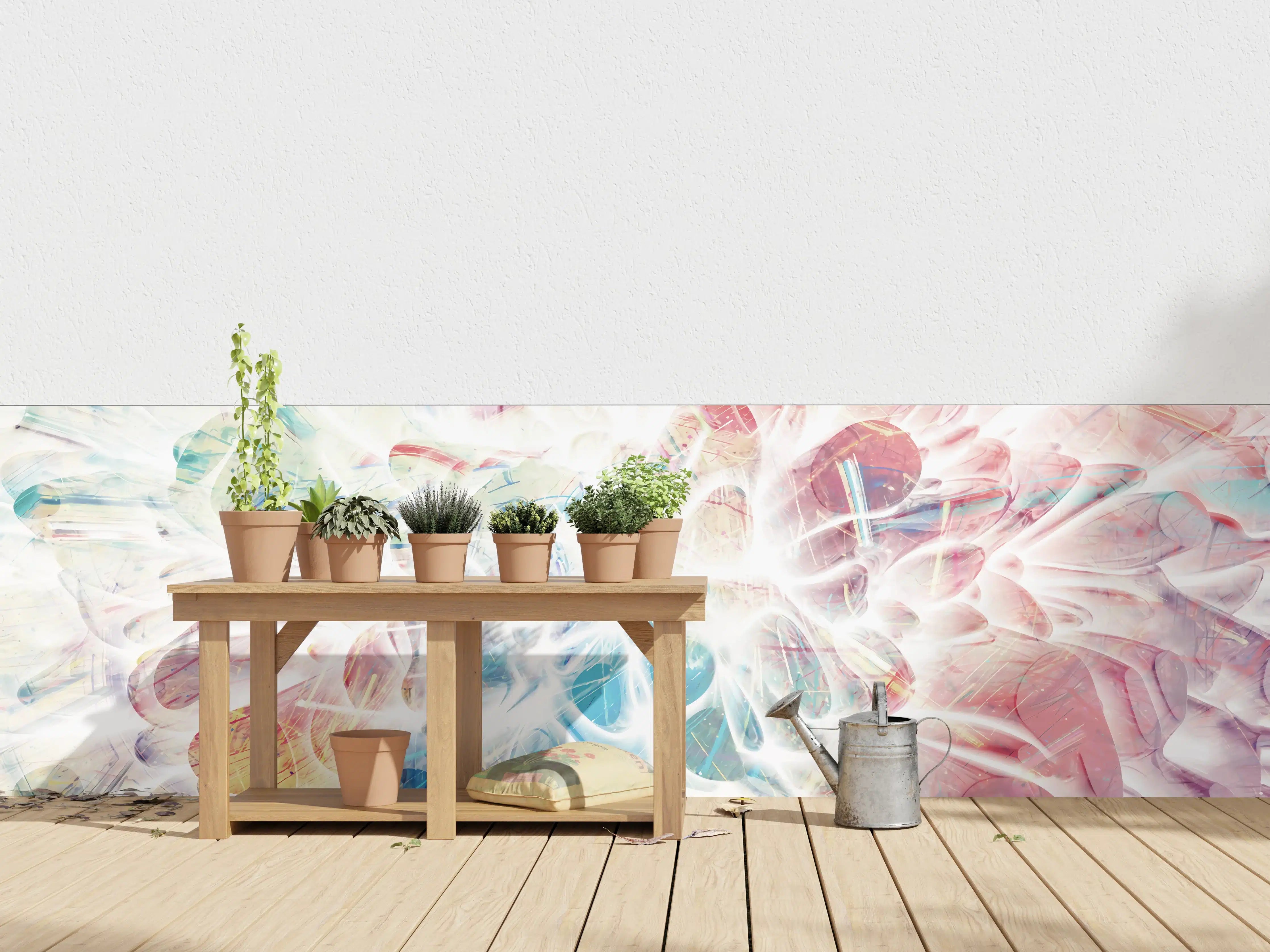 Wandverkleidung außen - Moderne Kunst - Baumzweige