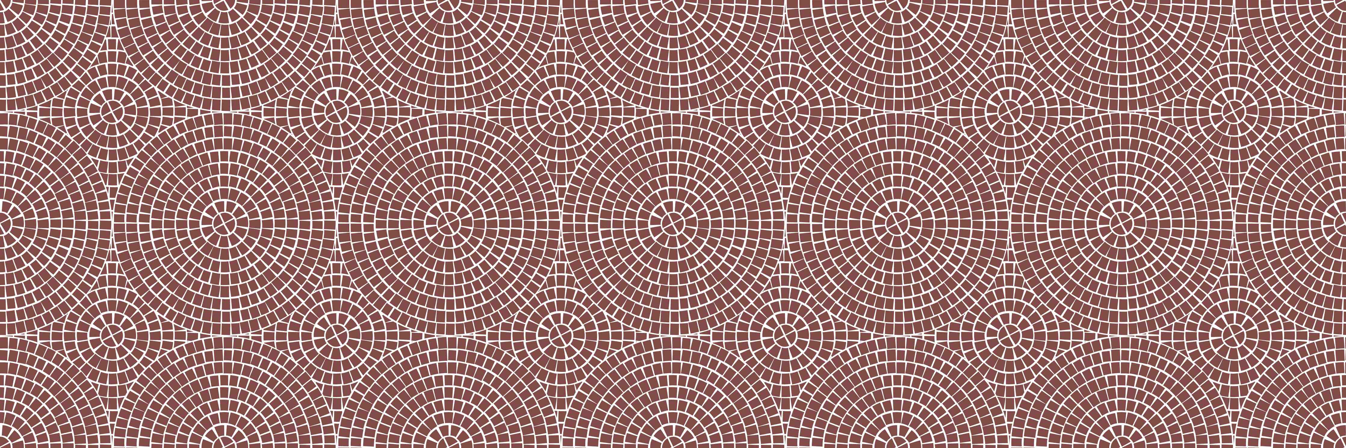 Wandverkleidung außen-Moderne Mosaik-Muster in Braun