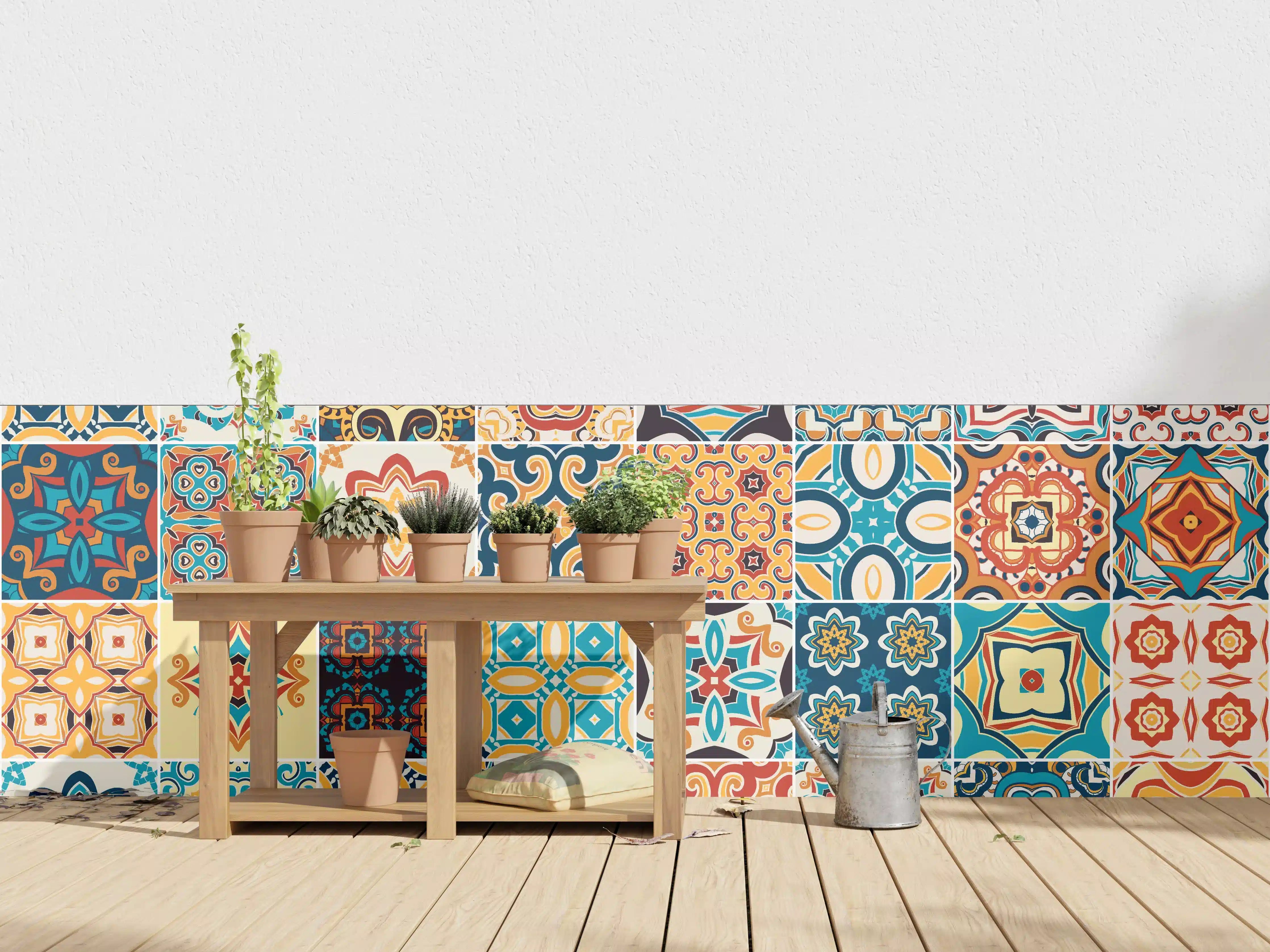 Wandverkleidung außen - Moderne Mosaikmuster