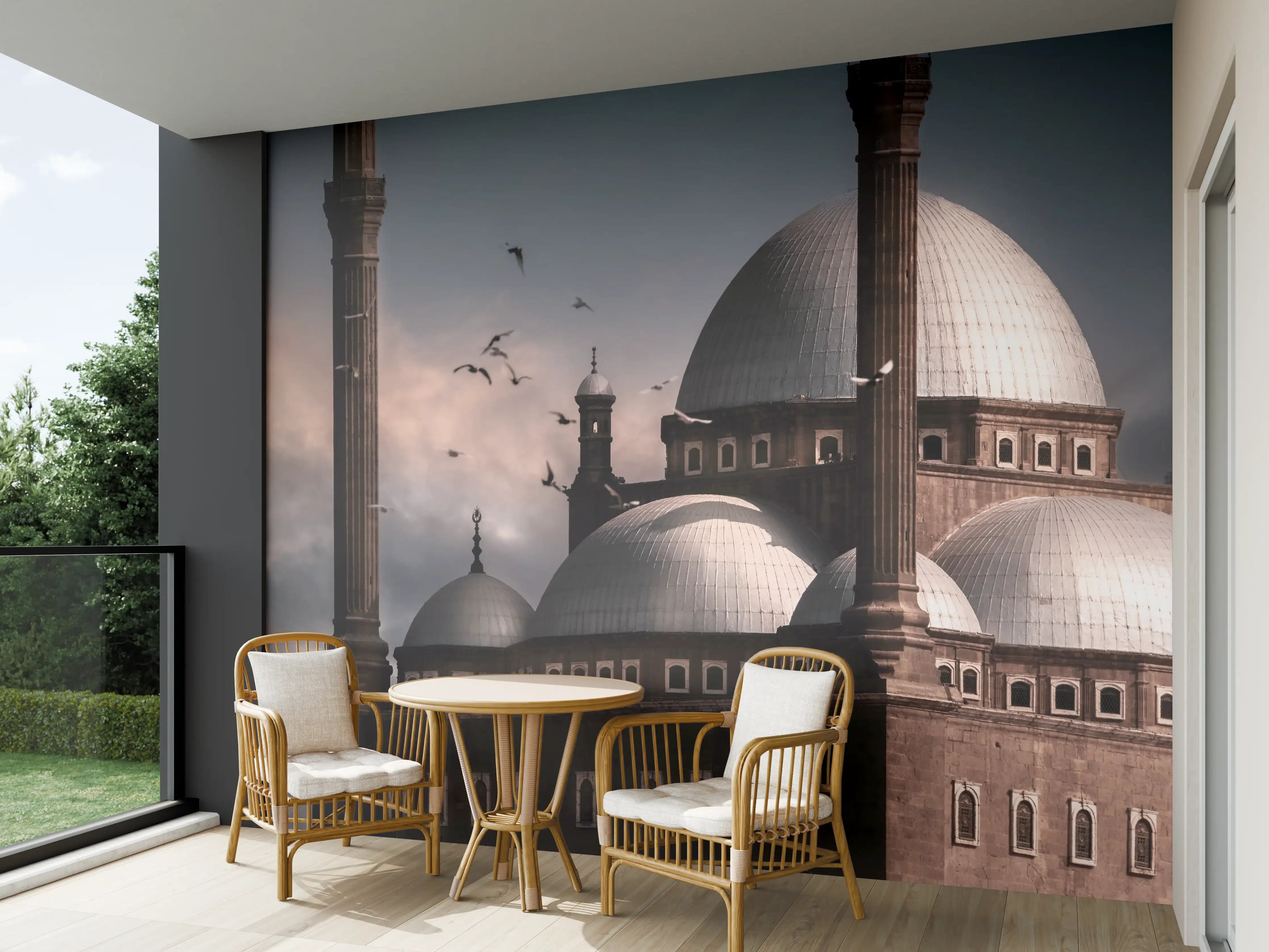 Wandverkleidung außen - Moschee