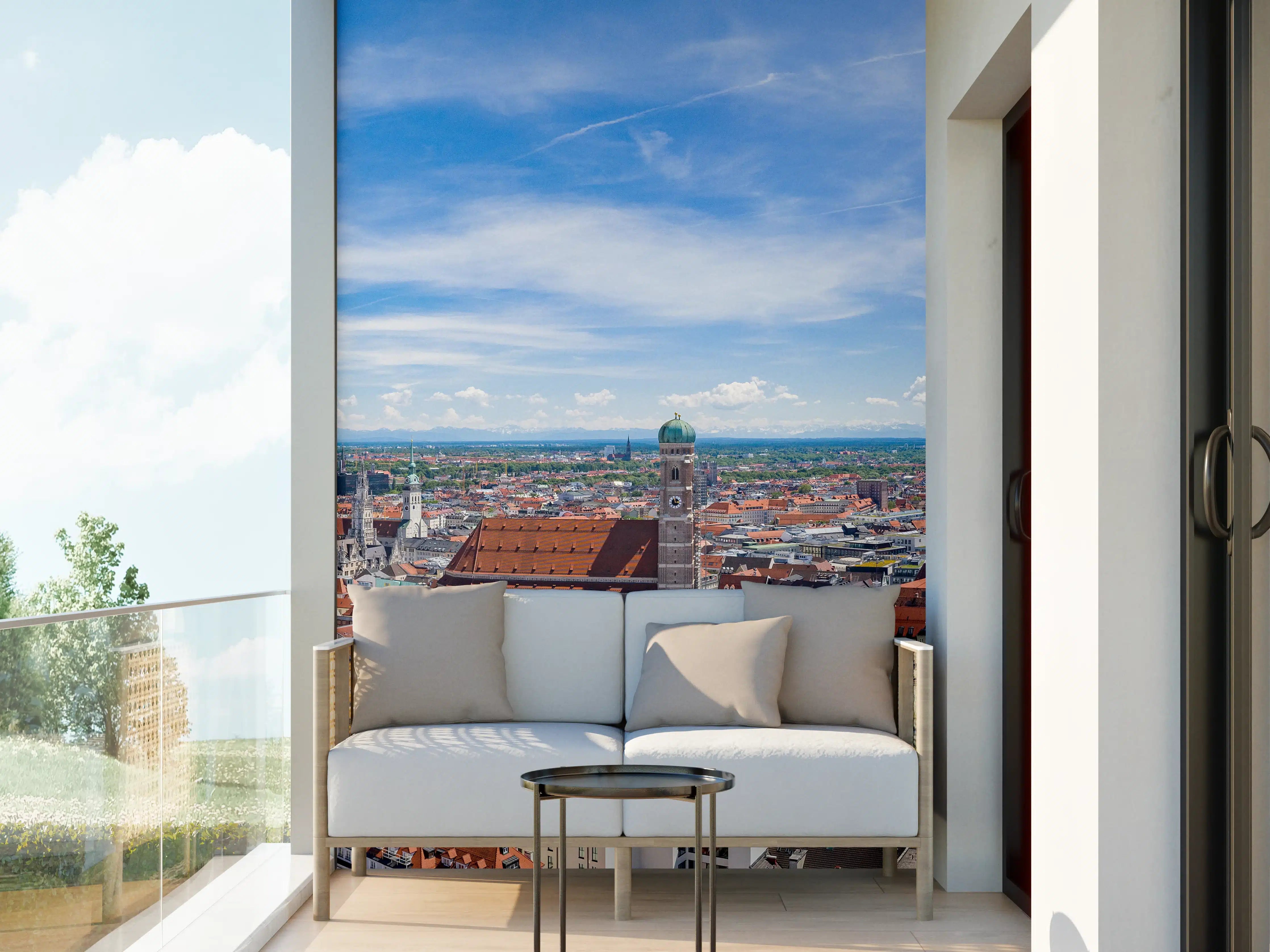 Wandverkleidung außen - München Panorama