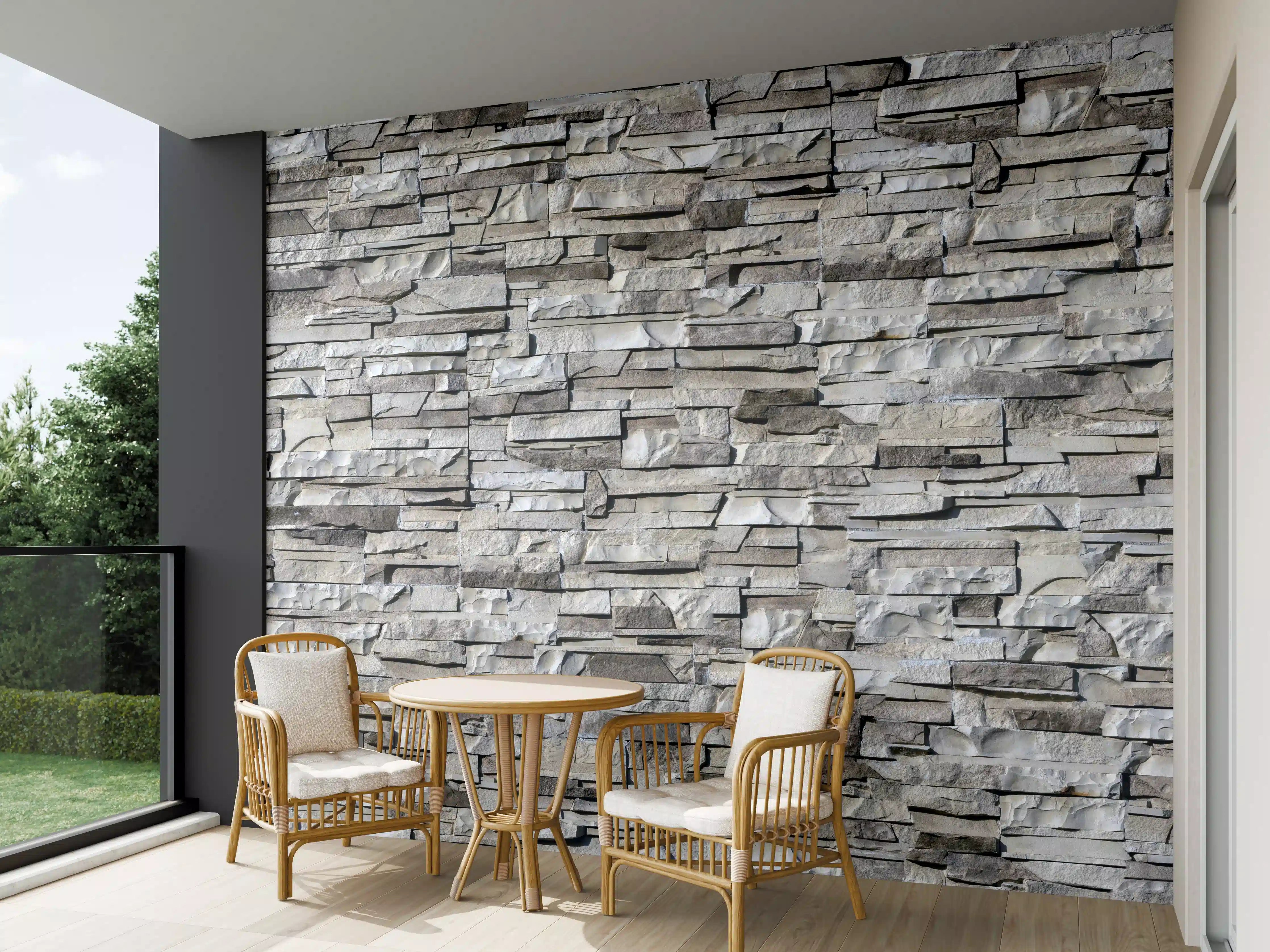 Wandverkleidung außen - Nahtlose Textur von Klinkerfliesen