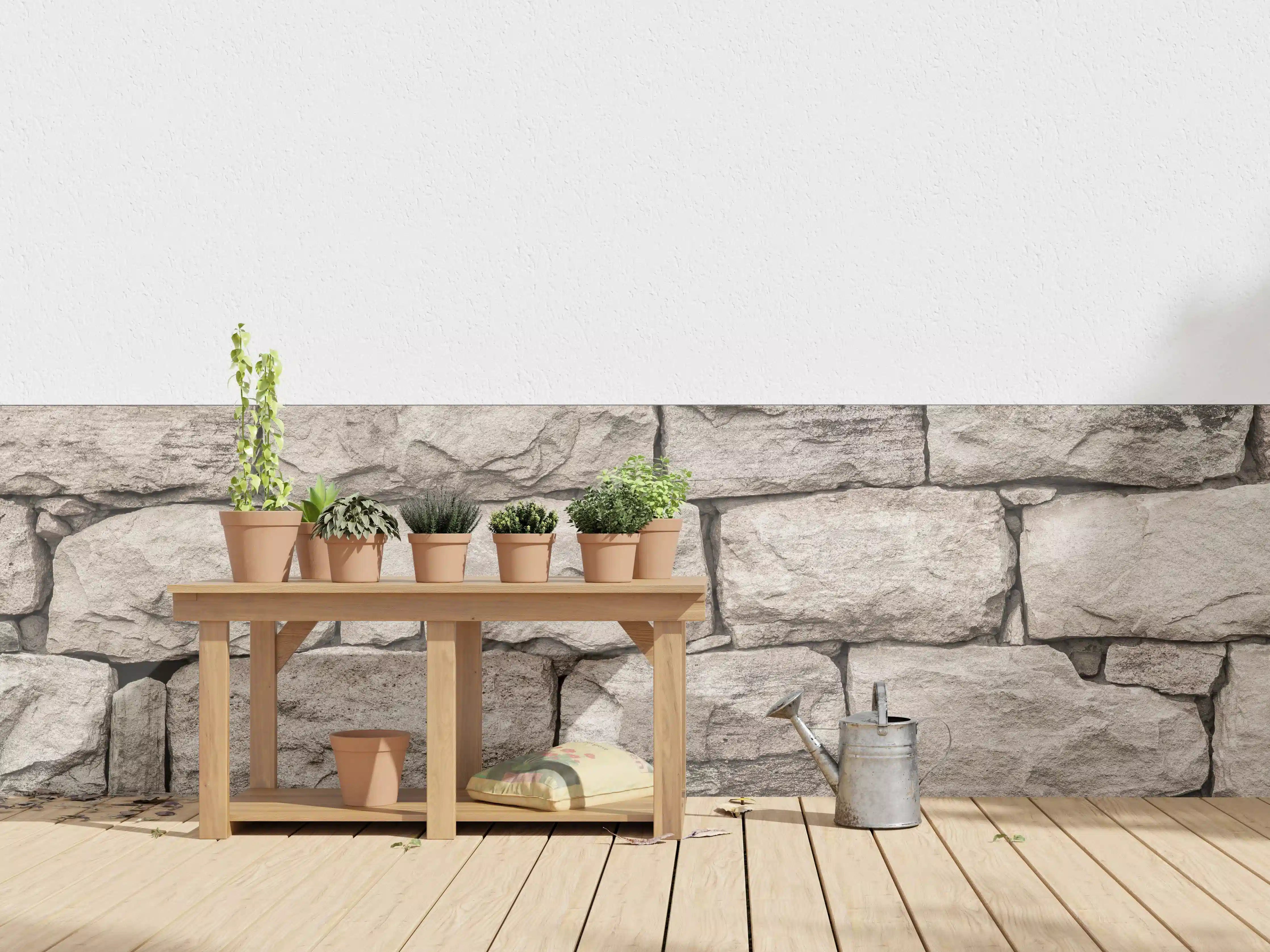 Wandverkleidung außen - Natürlicher Naturstein-Mauerlook