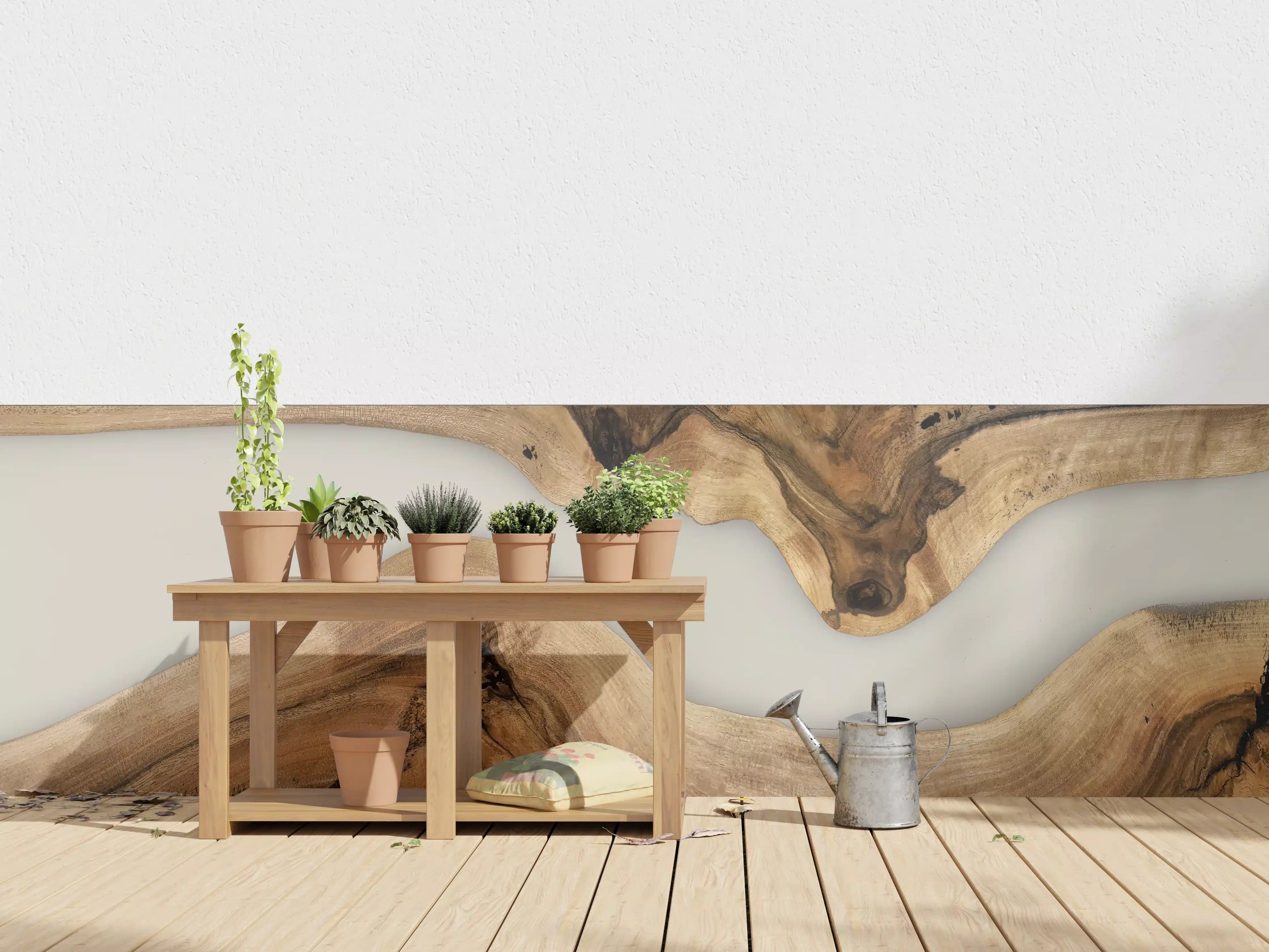 Wandverkleidung außen - Naturholz mit warmer Maserung