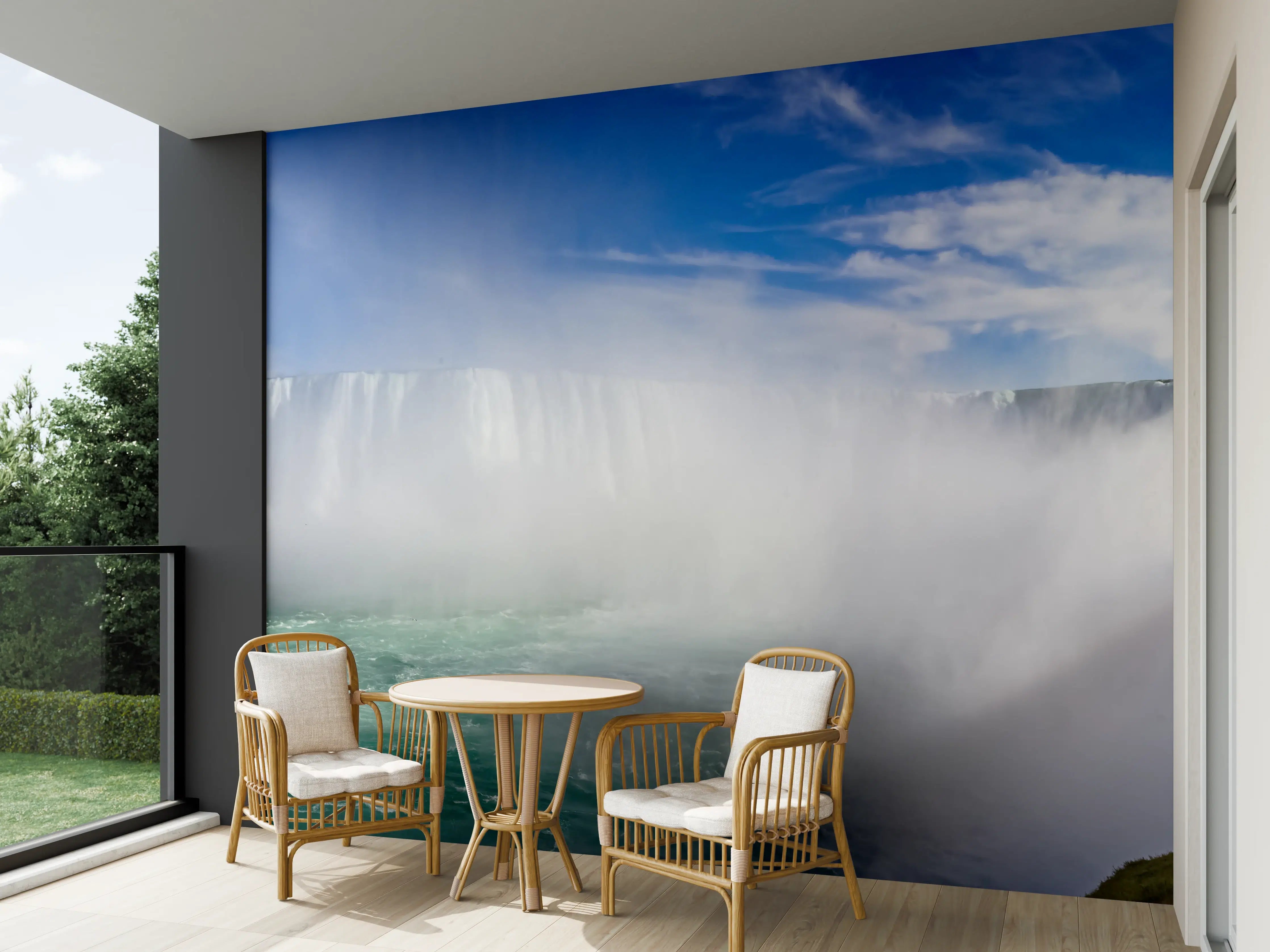 Wandverkleidung außen - Niagara Wasserfälle