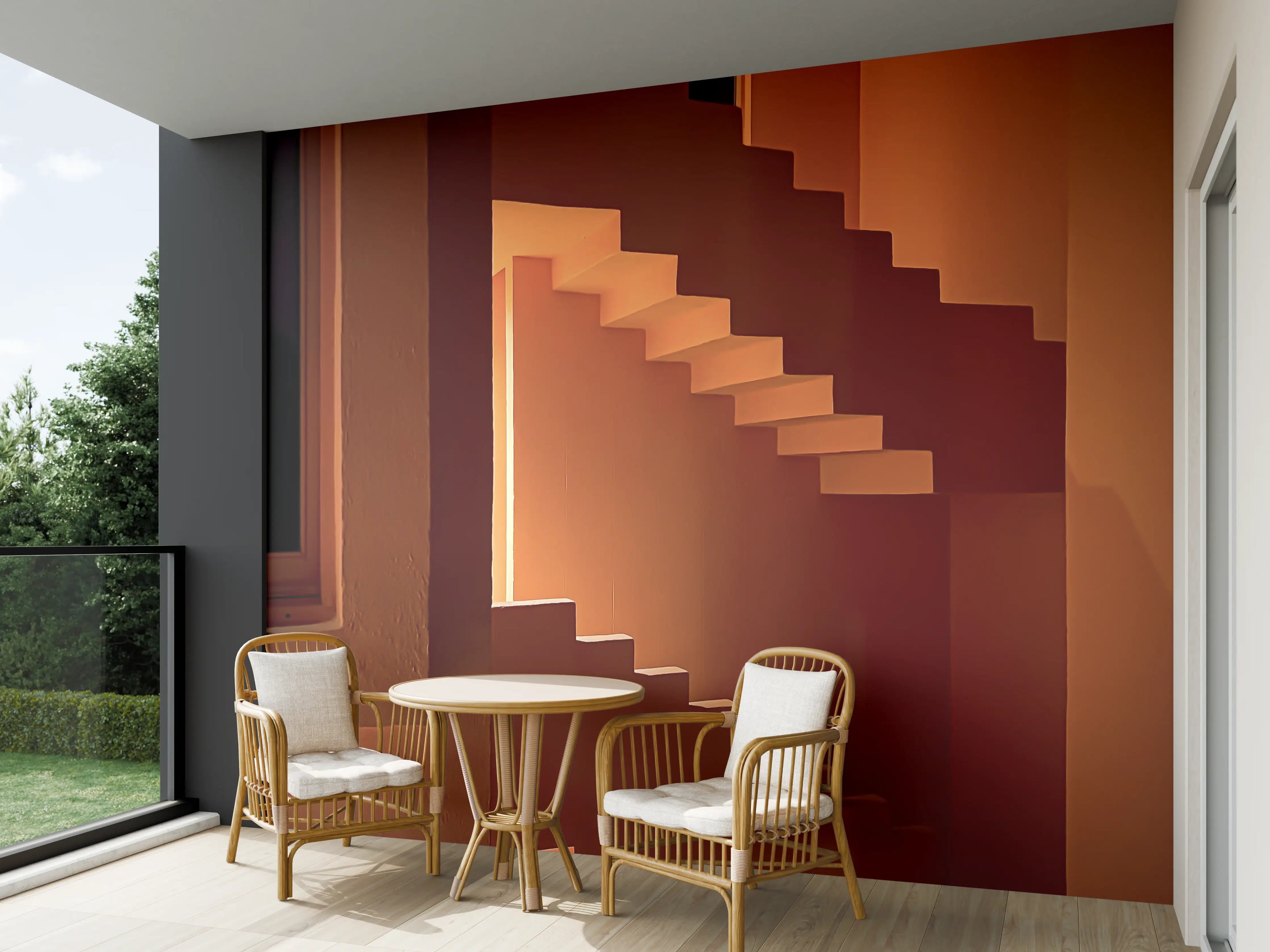 Wandverkleidung außen - Orangerie Spirale Architektur