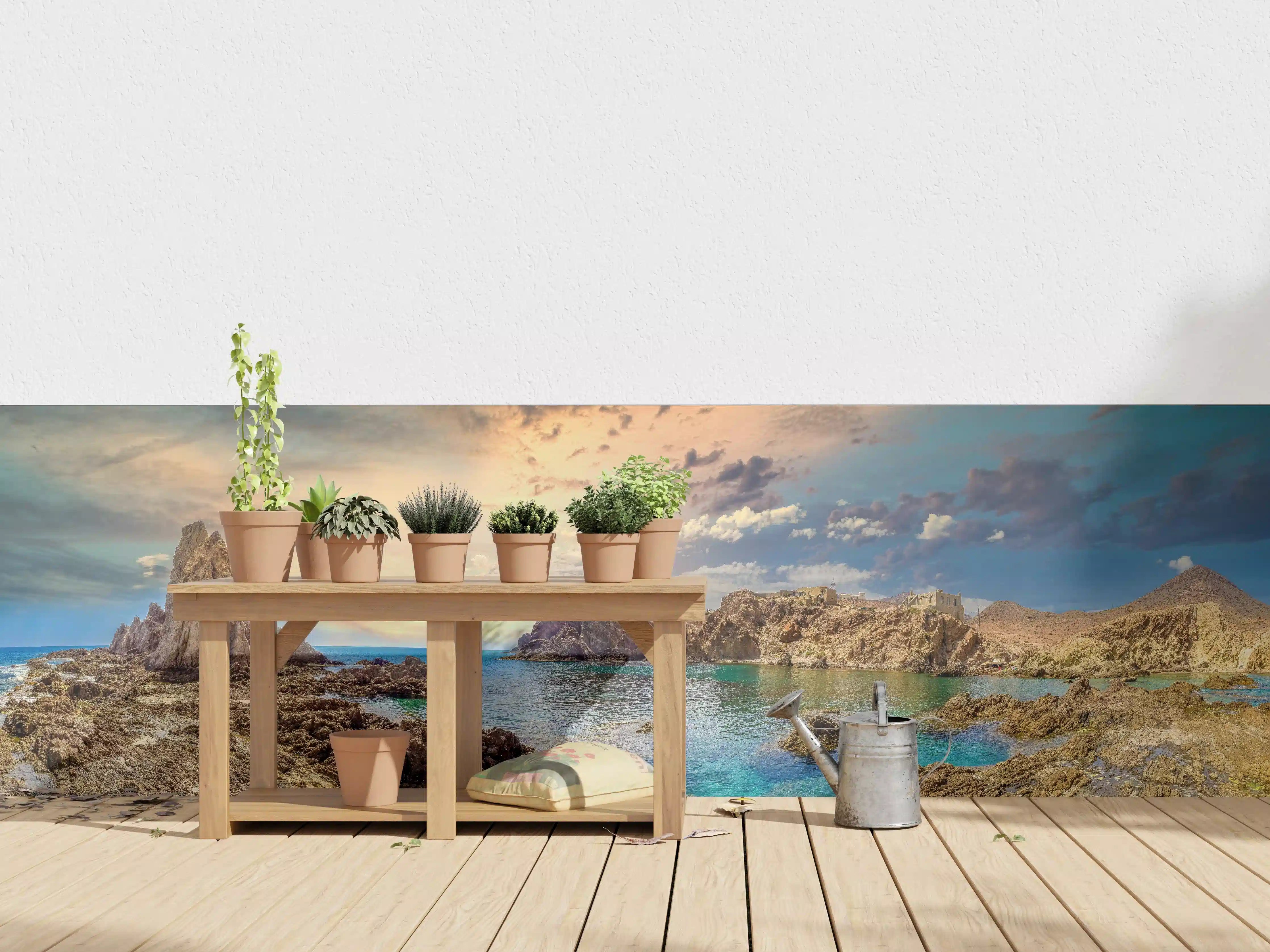 Wandverkleidung außen - Panoramablick - Arrecife de las Sirenas
