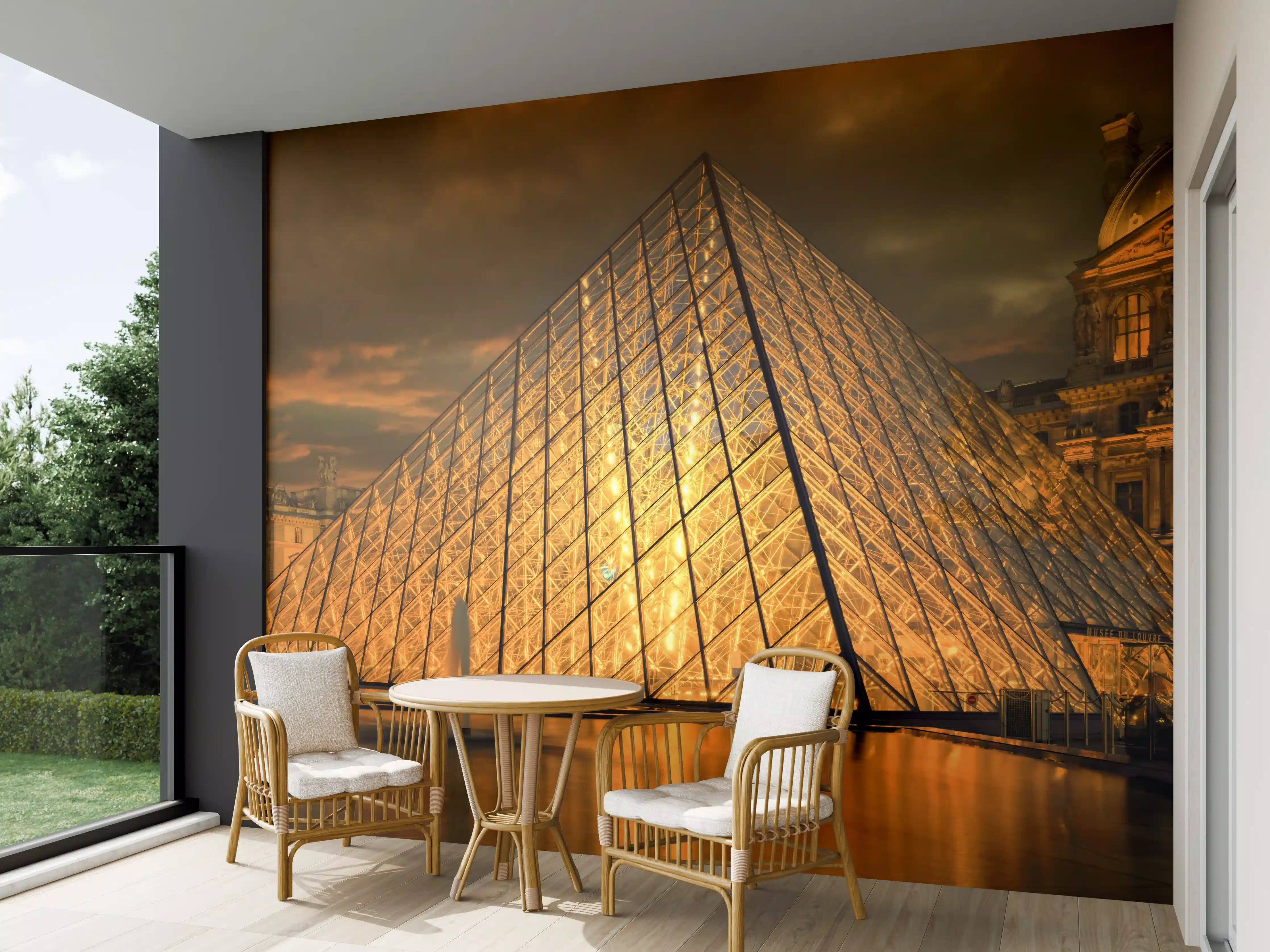 Wandverkleidung außen - Paris Le Louvre