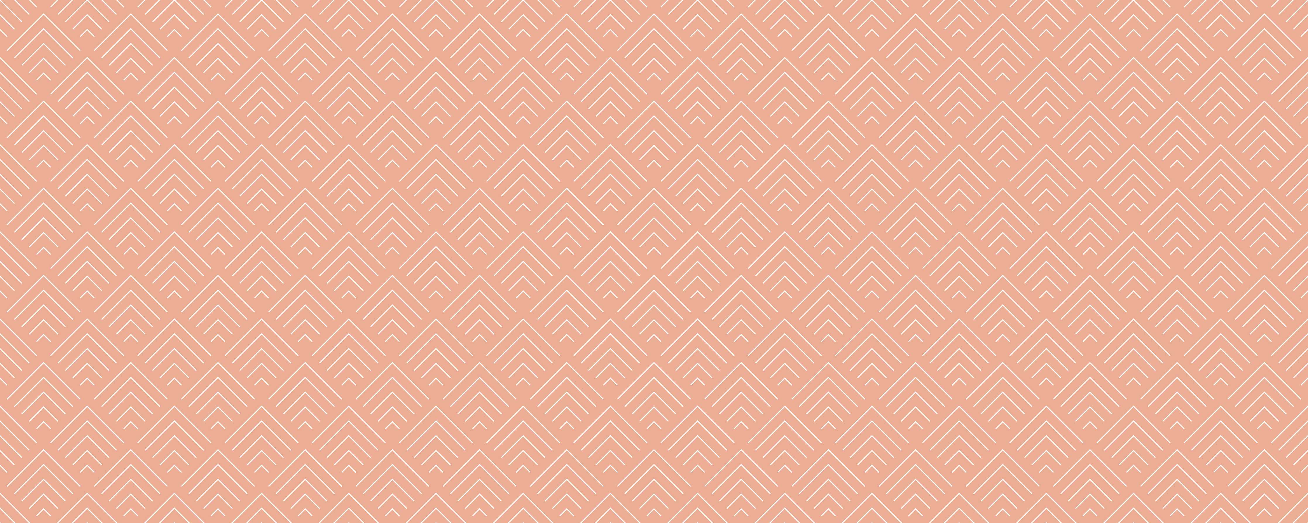 Wandverkleidung außen-Peachfarbene geometrische Musterwandverkleidung