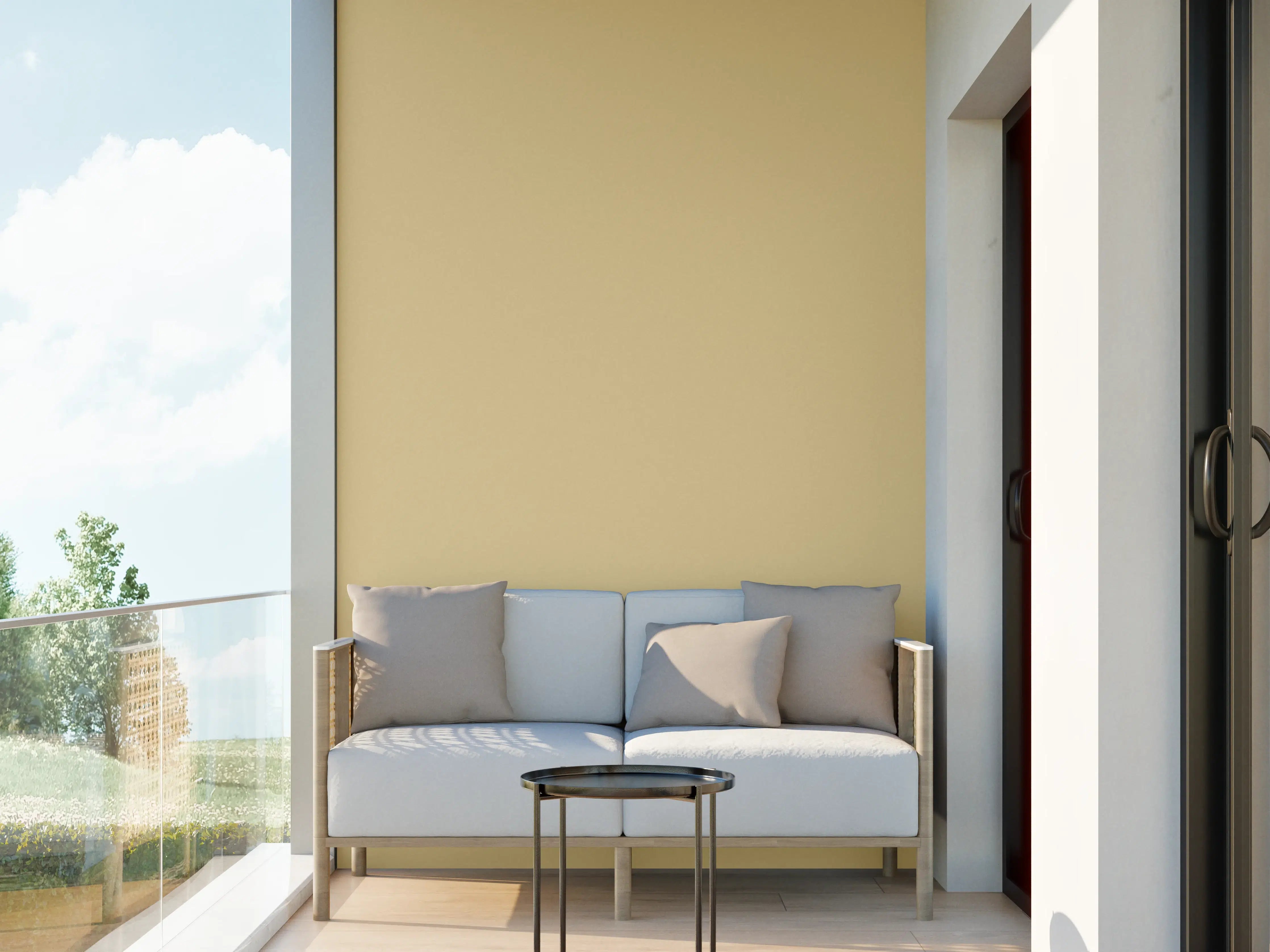 Wandverkleidung außen - RAL 1001 (Beige)