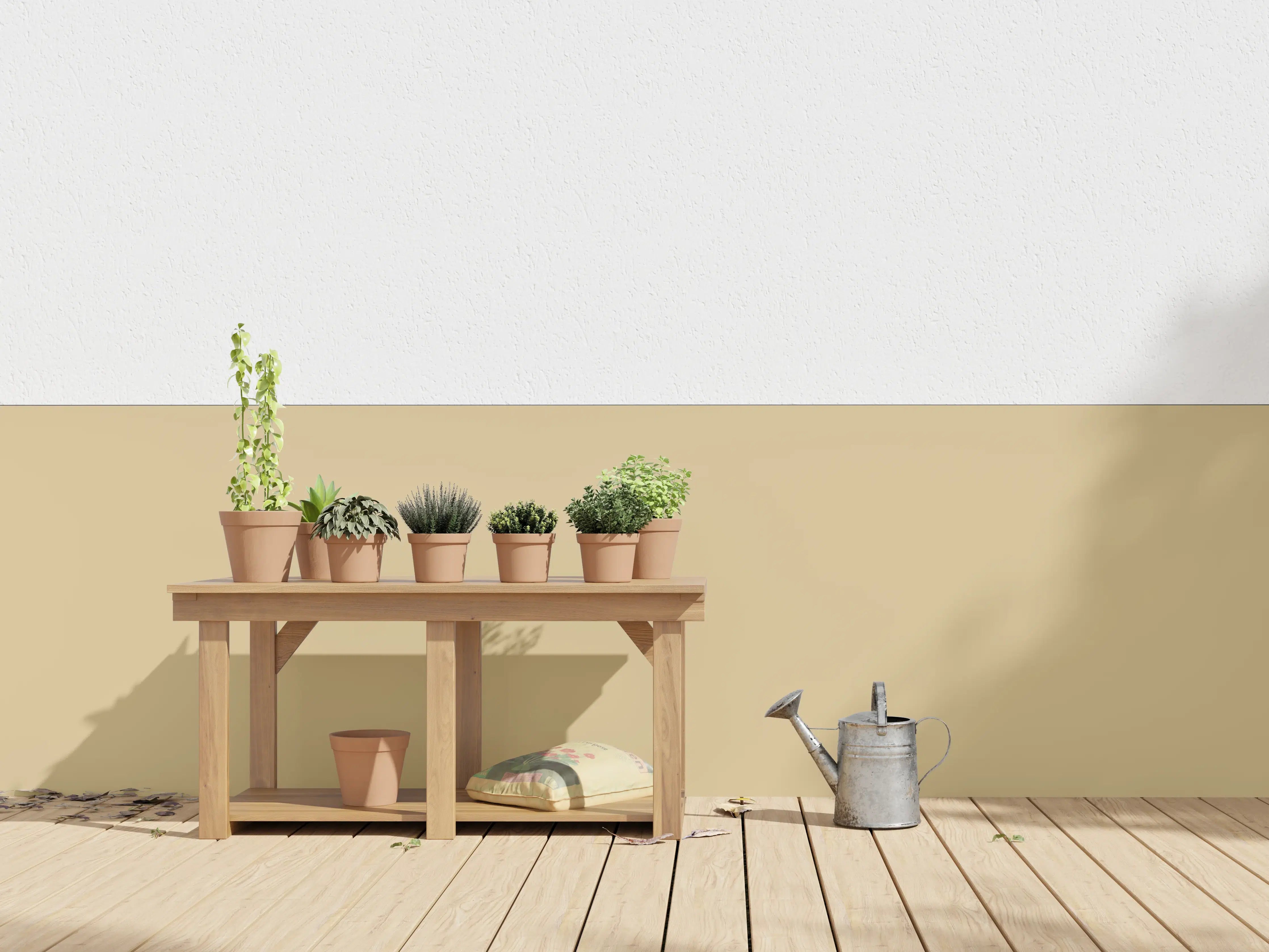 Wandverkleidung außen - RAL 1001 (Beige)