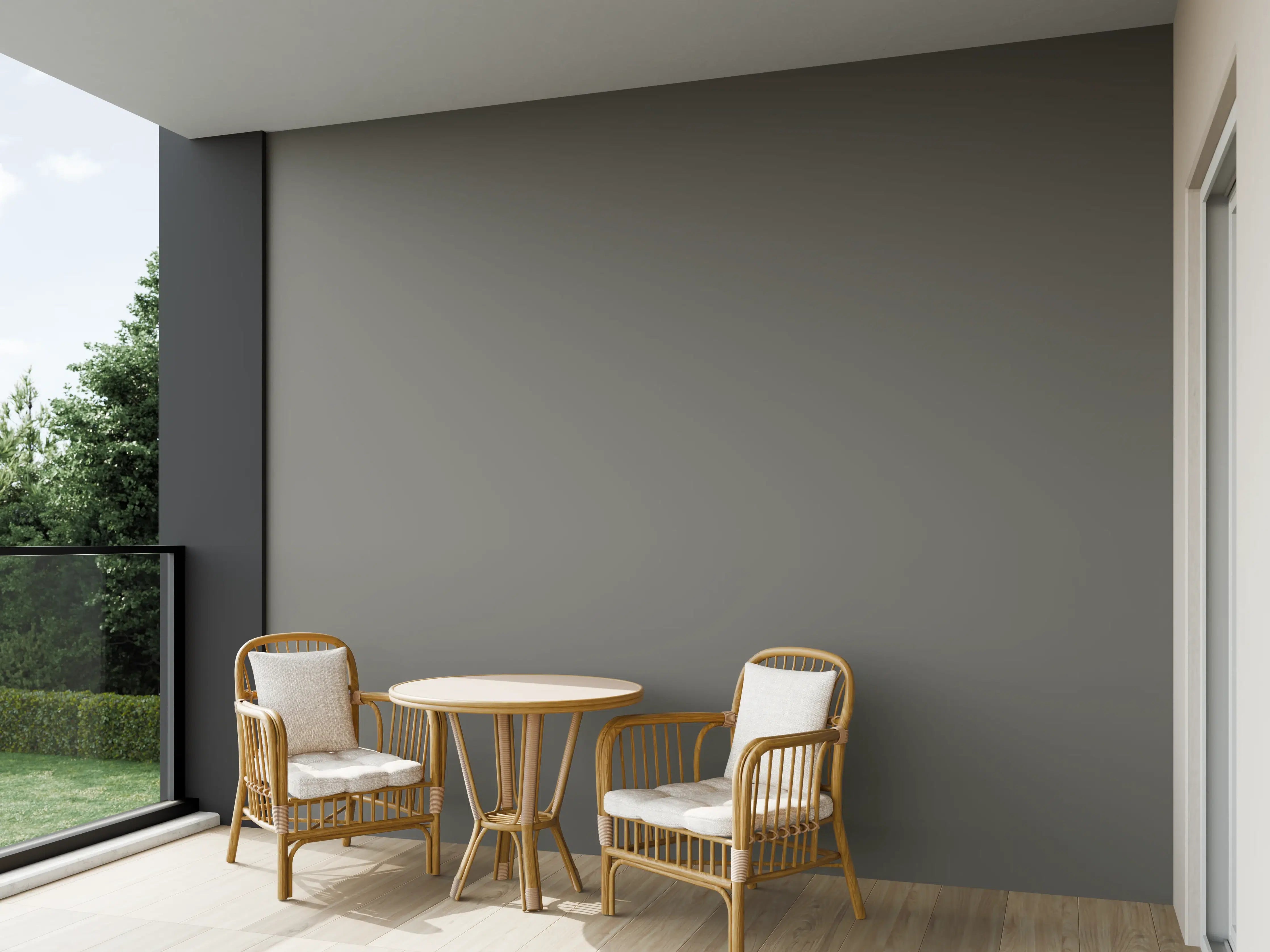 Wandverkleidung außen - RAL 7039 (Quarzgrau)