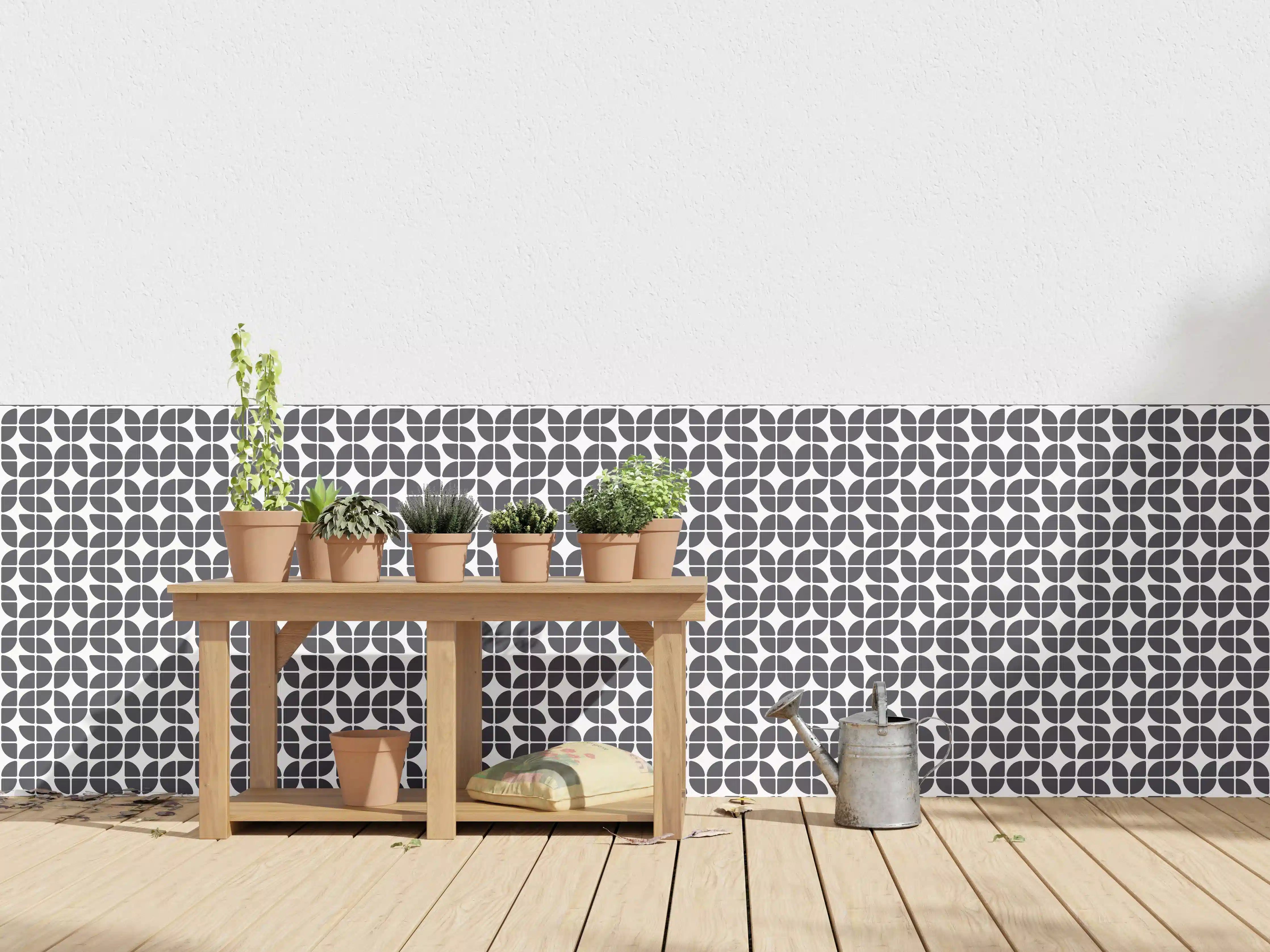 Wandverkleidung außen - Retro Grazia Antracite Textur