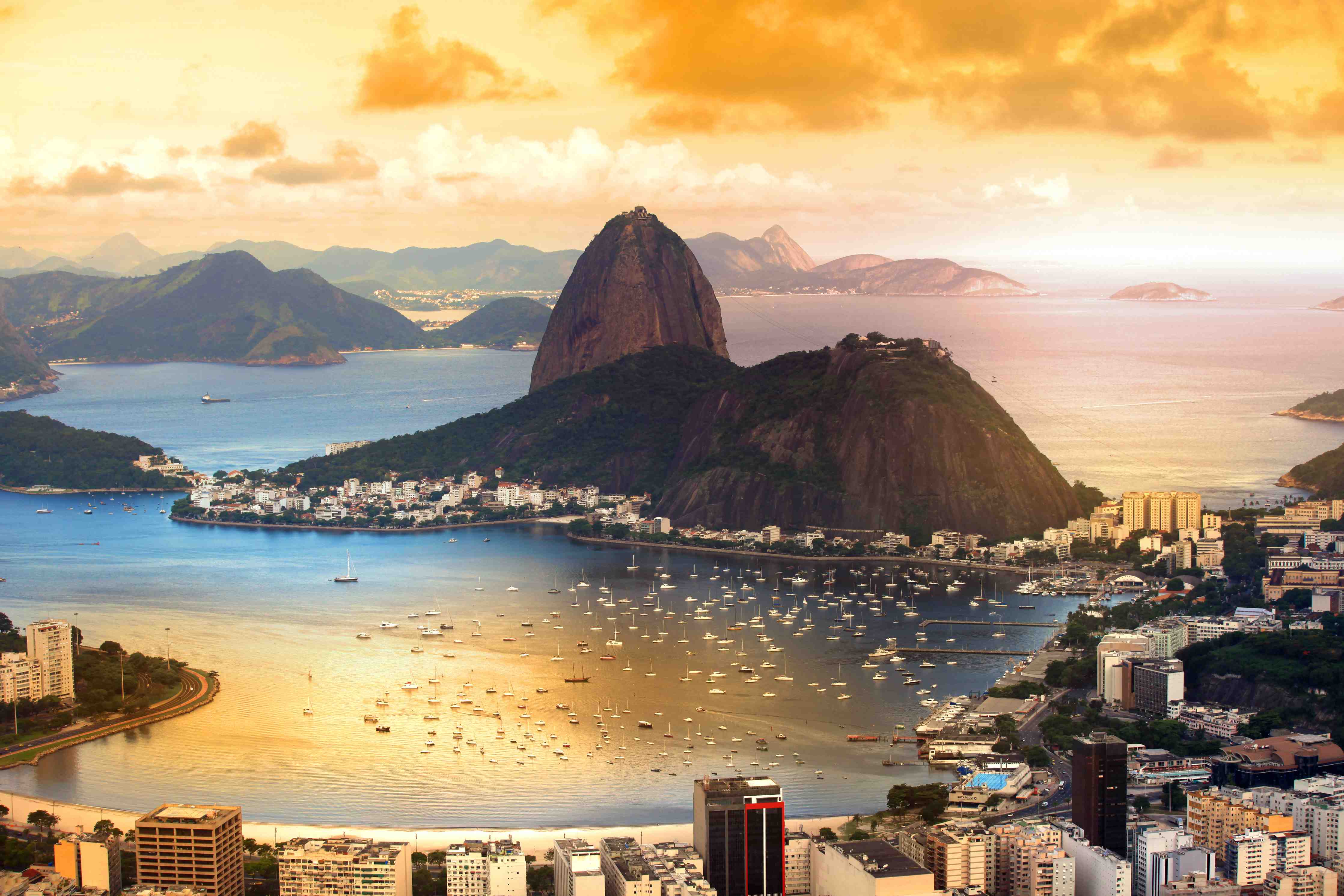 Wandverkleidung außen-Rio De Janeiro - Panorama
