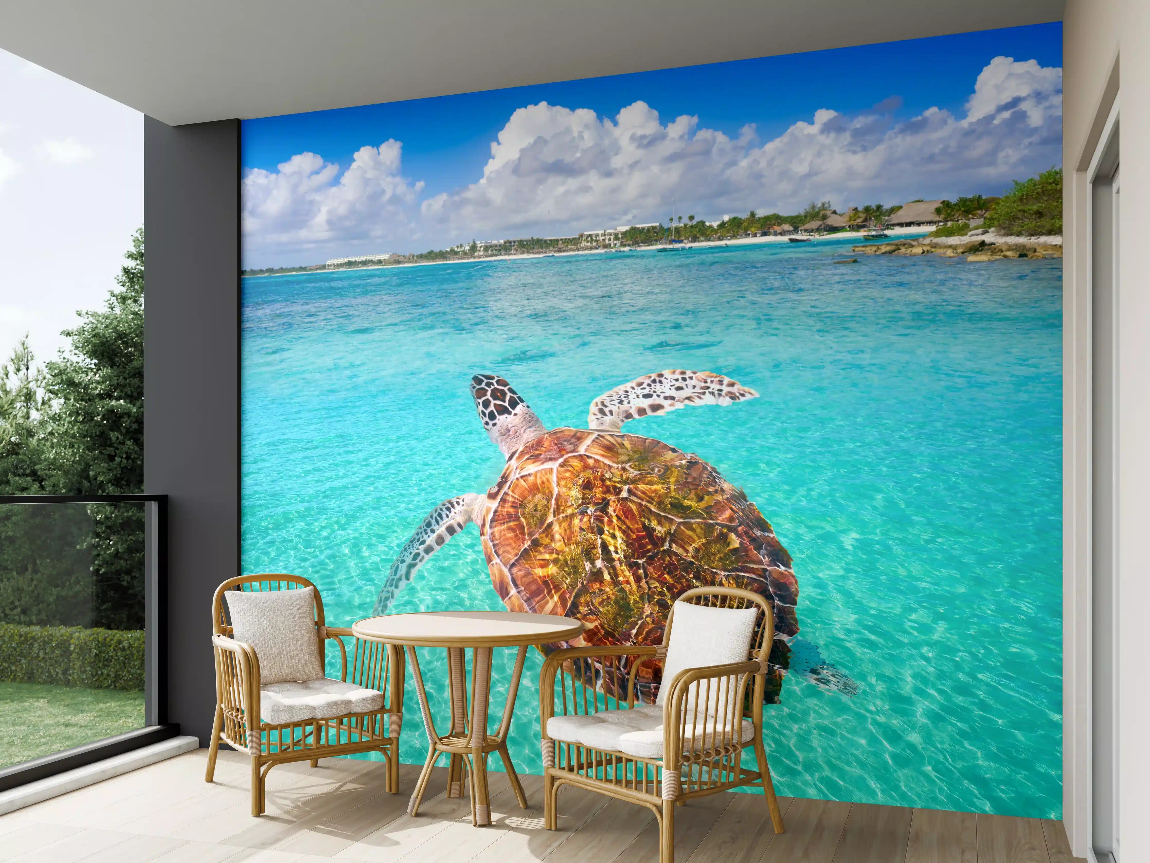 Wandverkleidung außen - Riviera Maya - Mexico